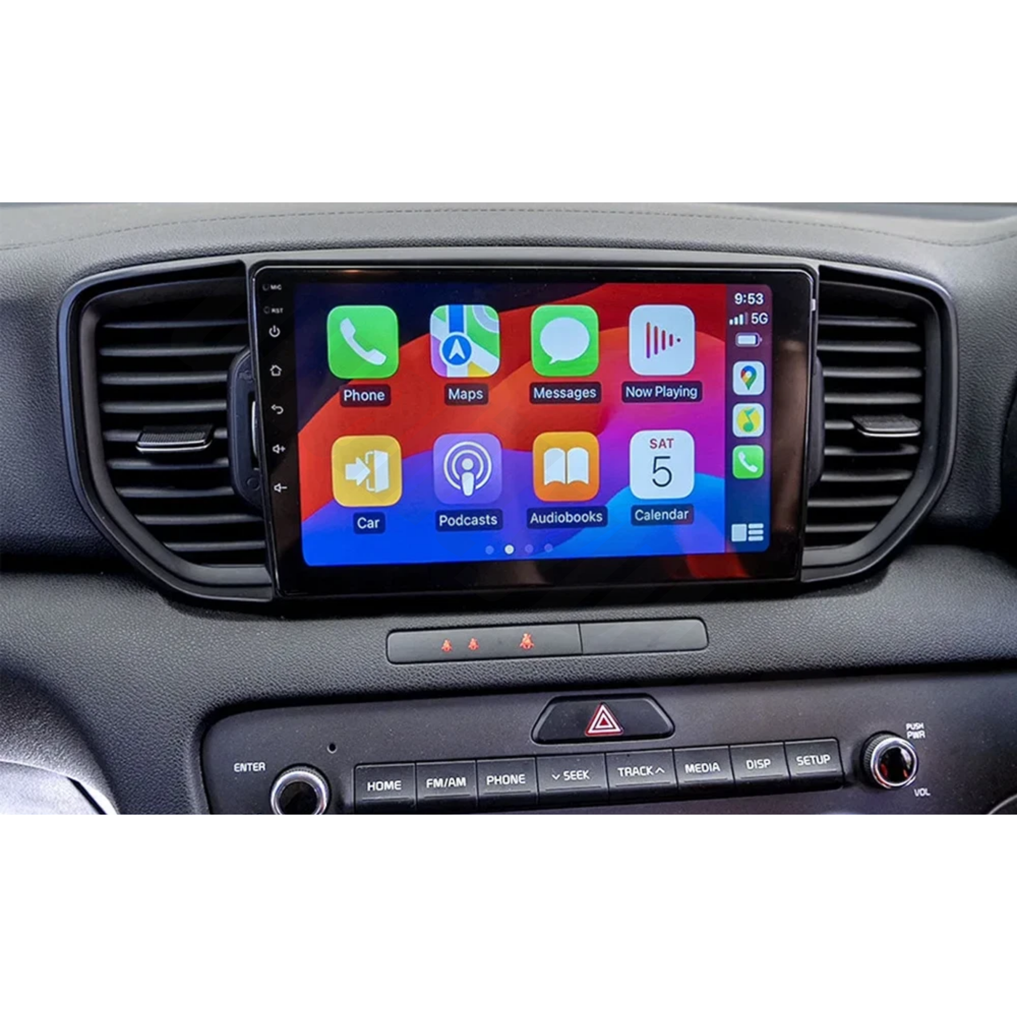 Kia Sportage 2015-2018 | Apple CarPlay & Android Auto Head Unit Upgrade Kit | Facelift (See Photo)