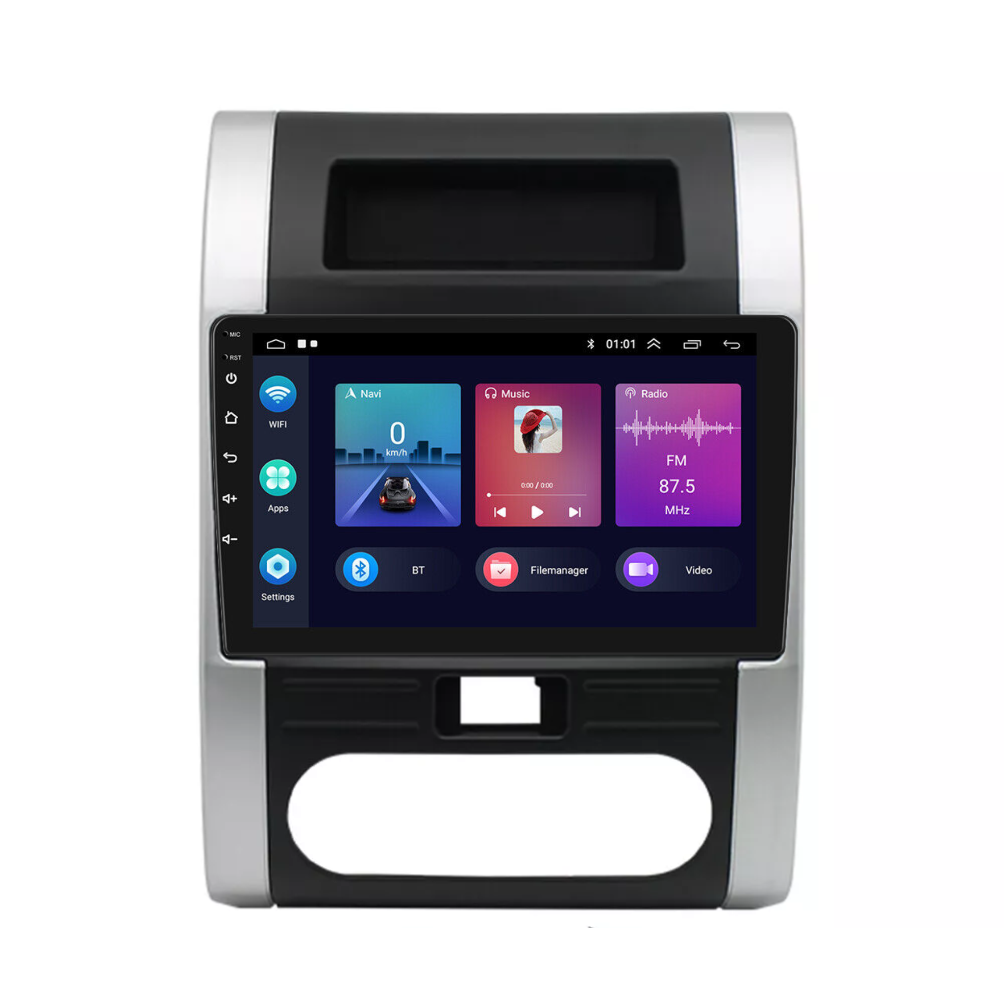 Nissan X-Trail T31 2007-2015 Apple CarPlay and Android Auto Plug and Plug Head Unit Upgrade Kit