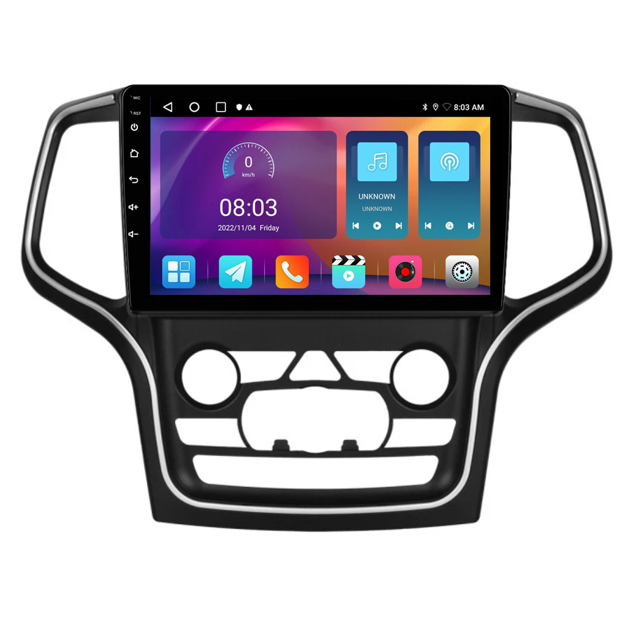 Jeep Grand Cherokee - Limited 2014-2022 (Read Description for Overland/Summit/SRT/Trackhawk) Apple CarPlay and Android Auto Plug and Plug Head Unit Upgrade Kit