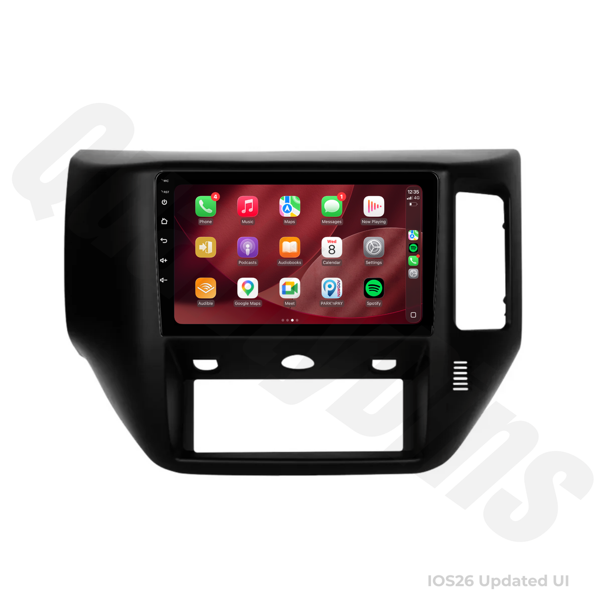 Nissan Patrol Y61 2004-2014 | Apple CarPlay & Android Auto Head Unit Upgrade Kit