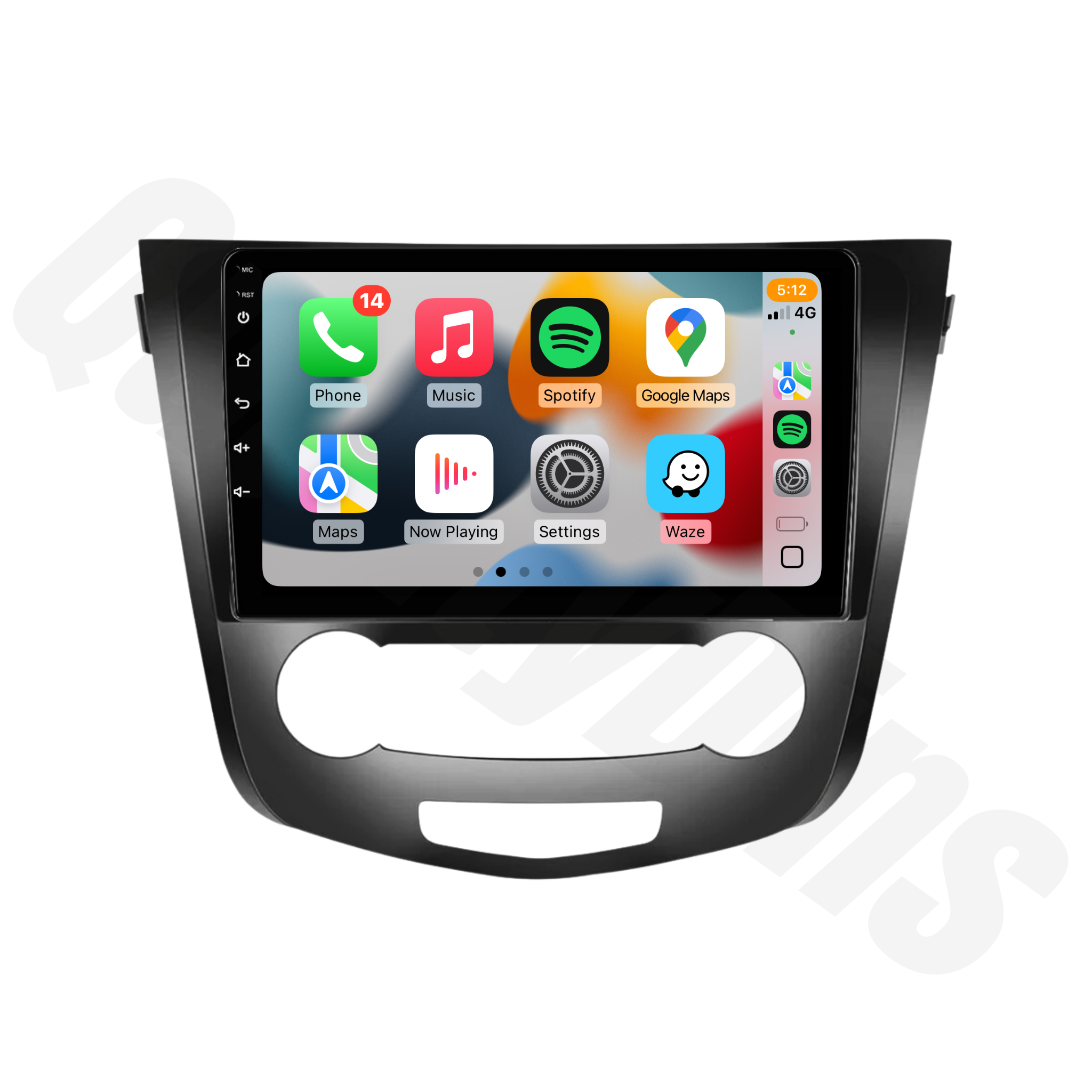 Nissan X-Trail T32 2014-2017 | Apple CarPlay & Android Auto Head Unit Upgrade Kit