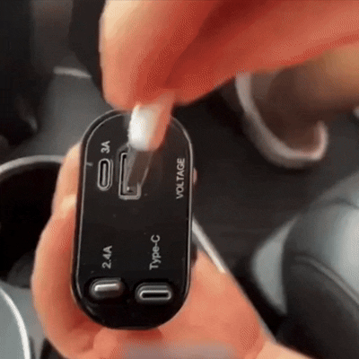 4 in 1 Retractable Phone Car Charger