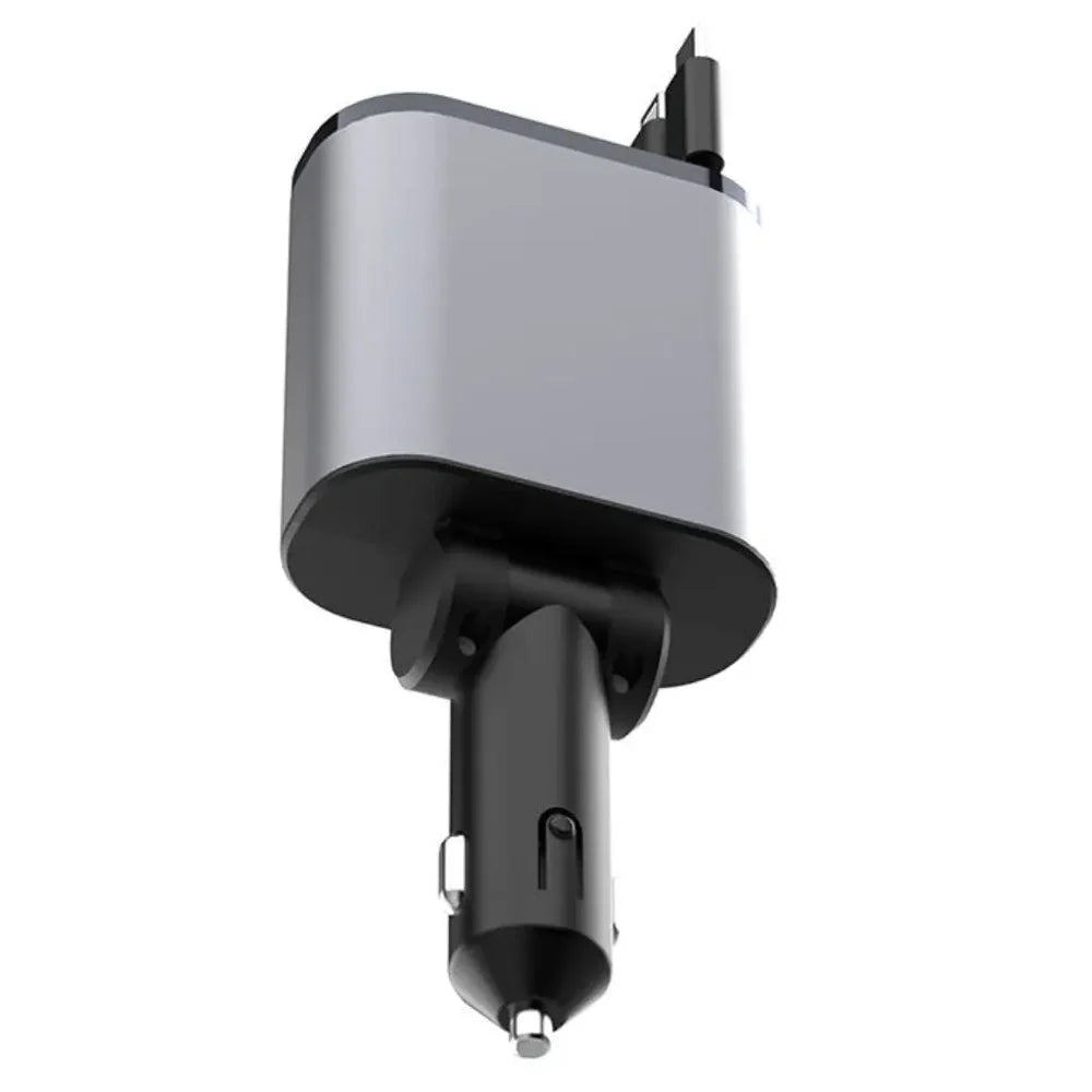 4 in 1 Retractable Phone Car Charger