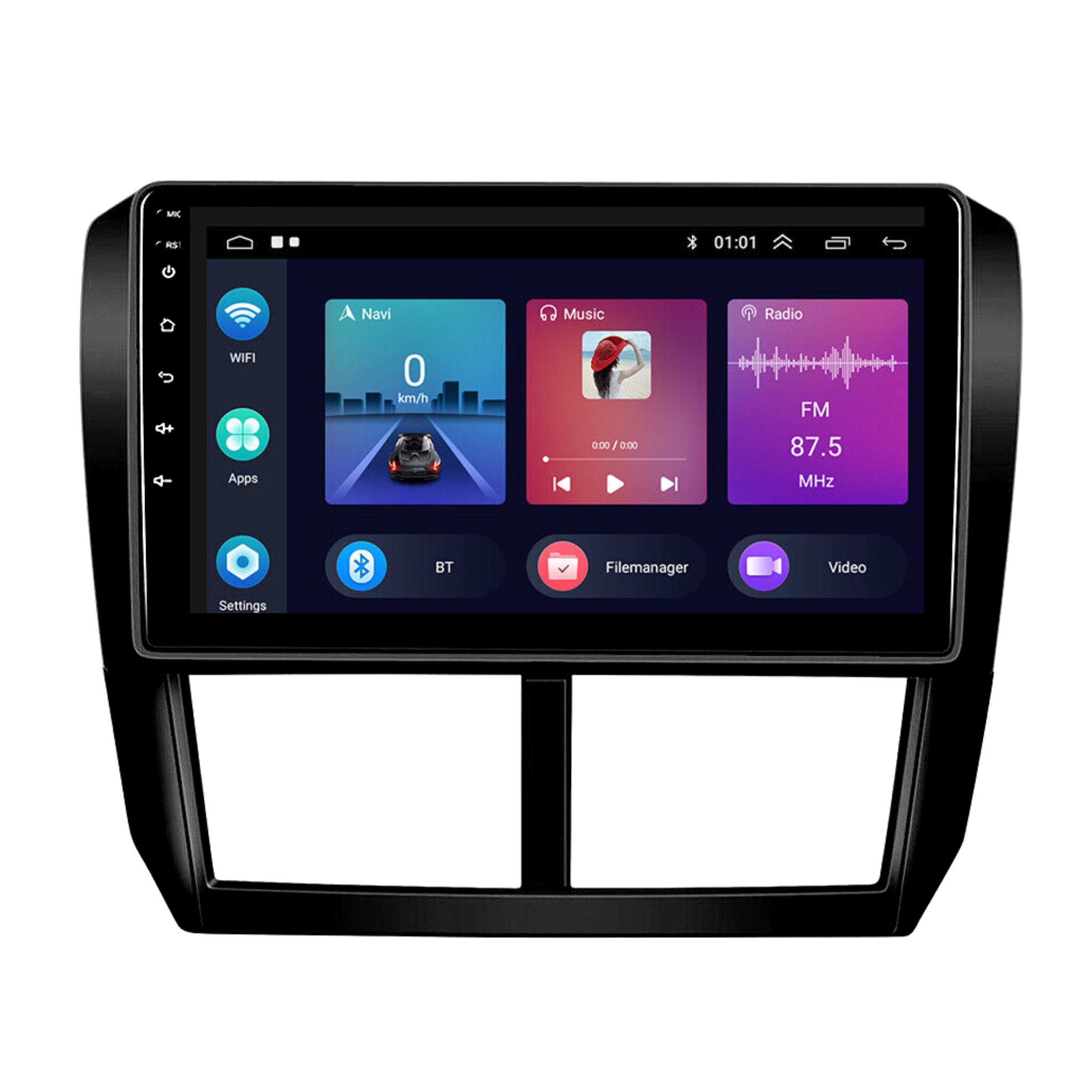 Subaru Impreza/WRX/Forester 2007-2013 Apple CarPlay and Android Auto Plug and Plug Head Unit Upgrade Kit