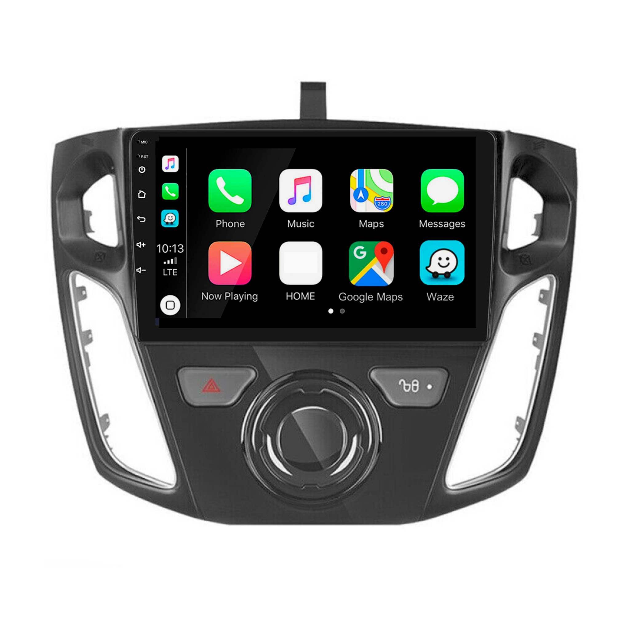 Ford Focus 2012-2017 Apple CarPlay and Android Auto Plug and Plug Head Unit Upgrade Kit