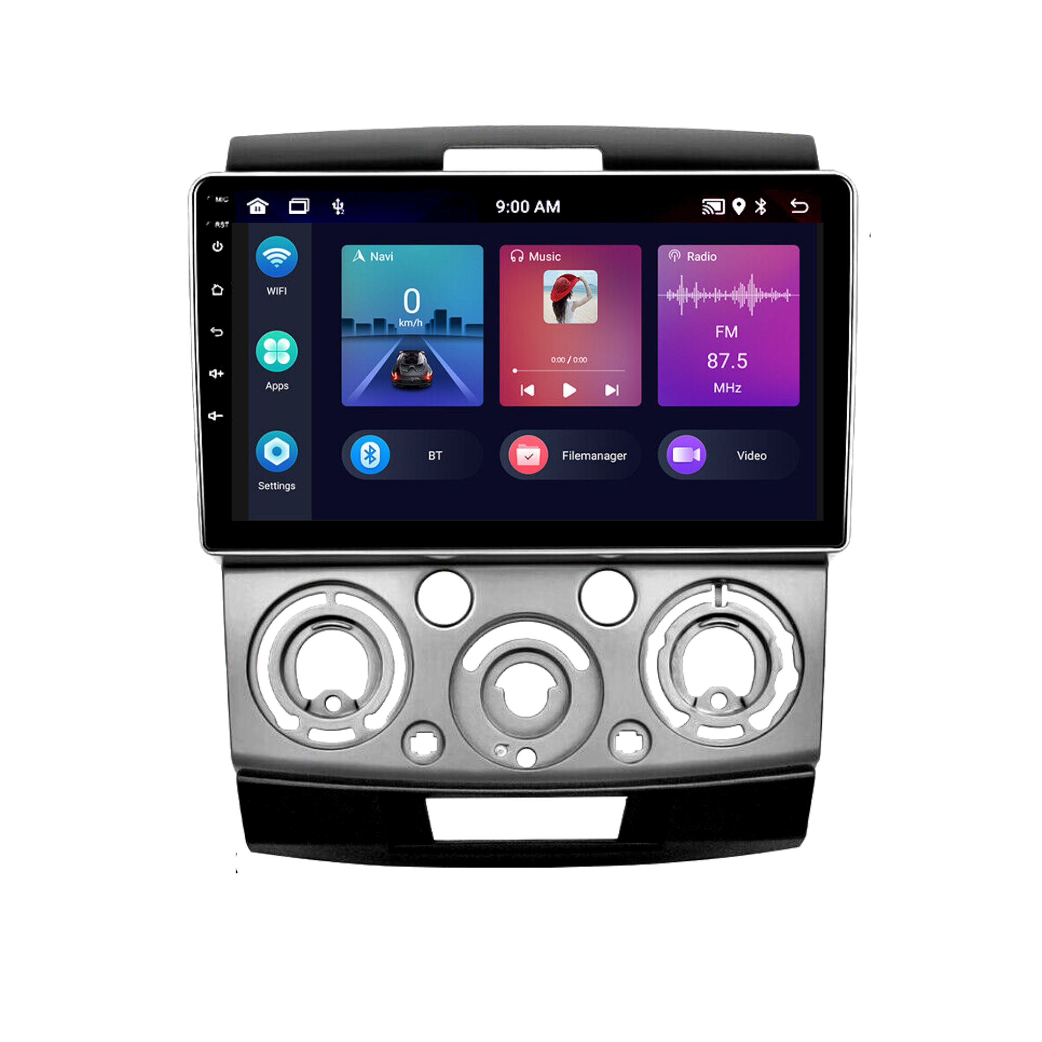 Ford Ranger & Mazda BT-50 2006–2011 | Apple CarPlay & Android Auto Head Unit Upgrade Kit