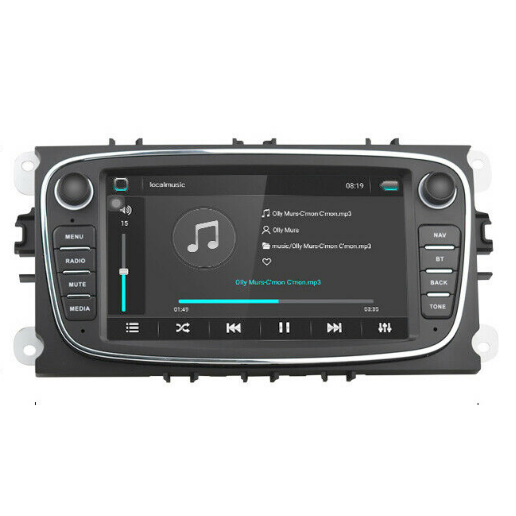 Ford Focus LV/LS/LT 2004-2011 | Apple CarPlay & Android Auto Head Unit Upgrade Kit | (7" Variant)