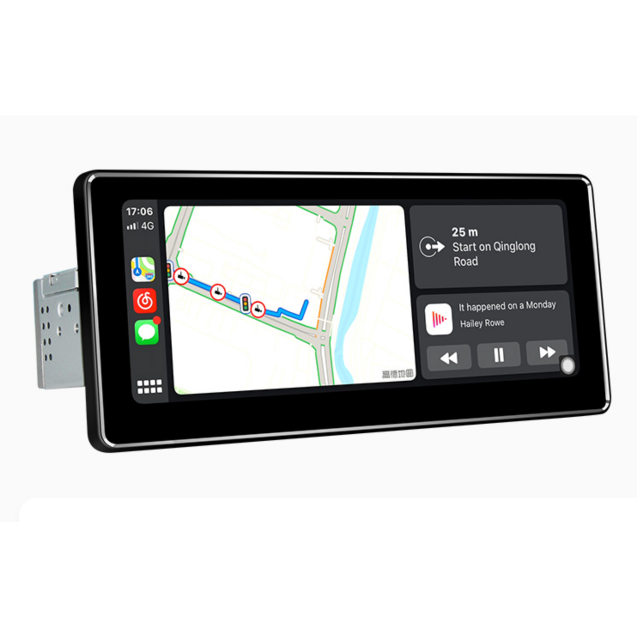 JOYING 8.8 Simple 1 Din Android 10 Stéréo 5GHz WIFI Bluetooth Carplay GPS  Navi