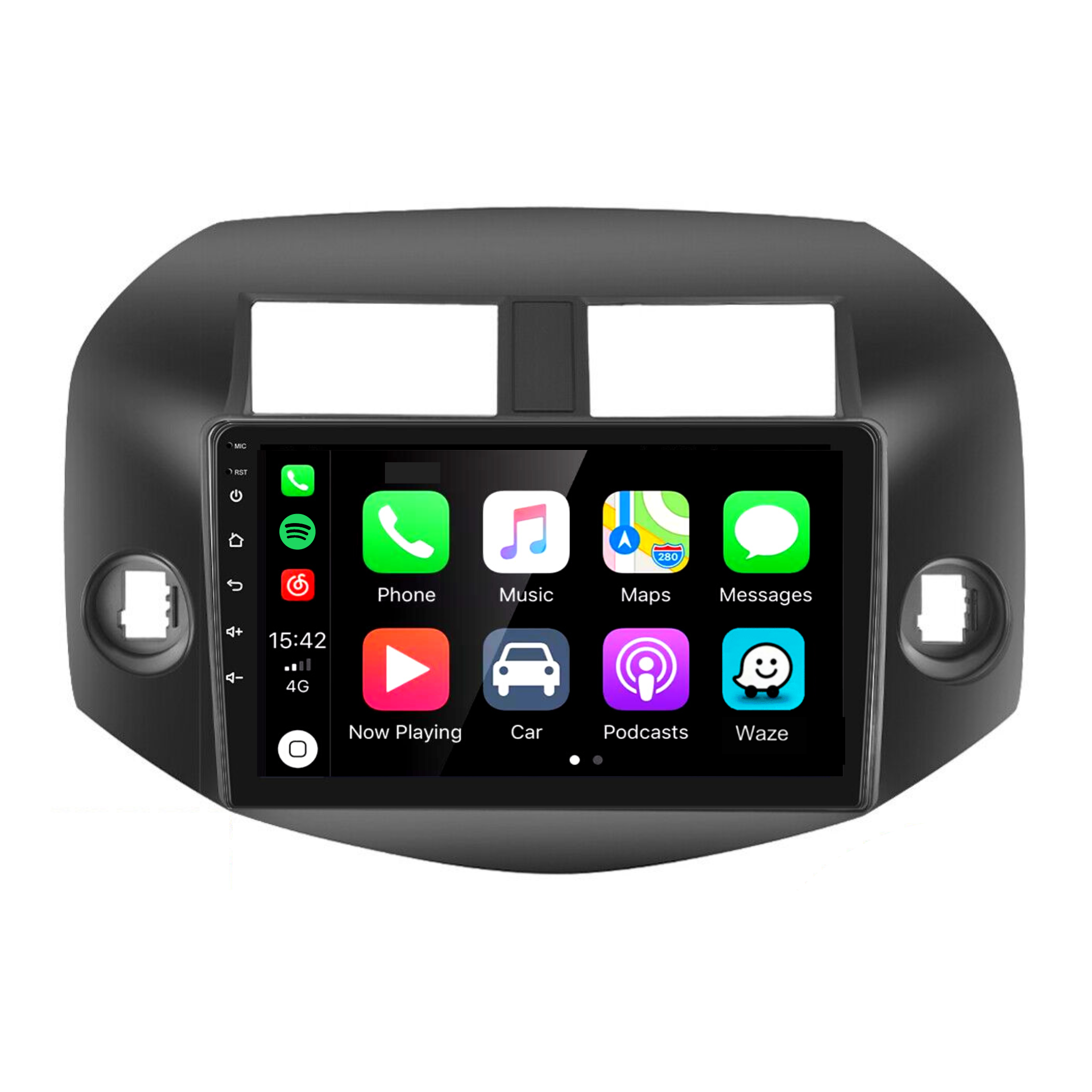 Toyota RAV4 2006-2012 Apple CarPlay and Android Auto Plug and Plug Head Unit Upgrade Kit