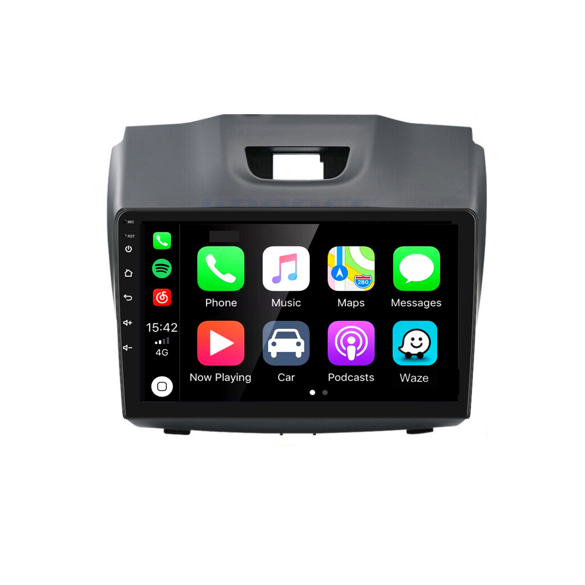 Isuzu D-Max & MU-X 2012–2018 | Apple CarPlay & Android Auto Head Unit Upgrade Kit
