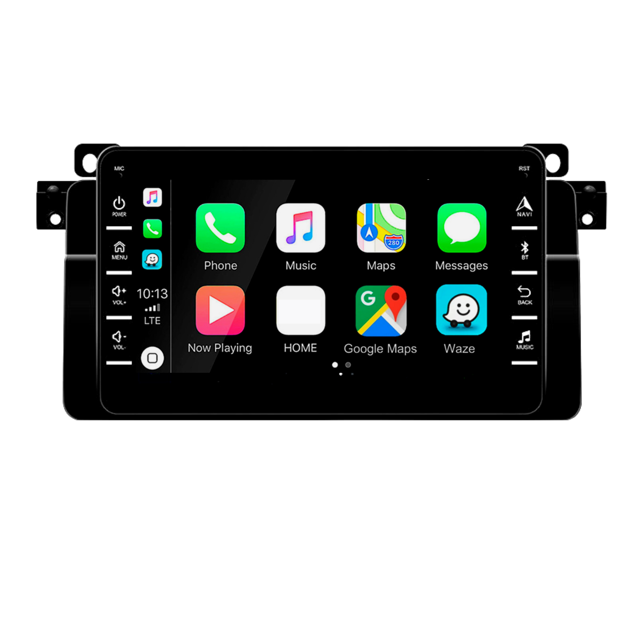 Bmw e46 1998-2004 Apple CarPlay and Android Auto Plug and Plug Head Unit Upgrade Kit