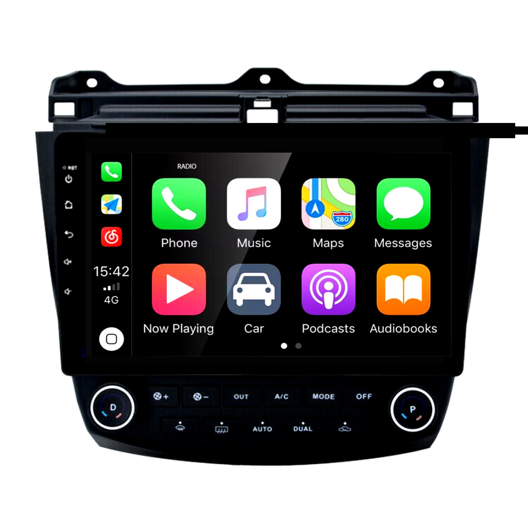 Honda Accord 2003 - 2007 Apple CarPlay and Android Auto Plug and Plug Head Unit Upgrade Kit
