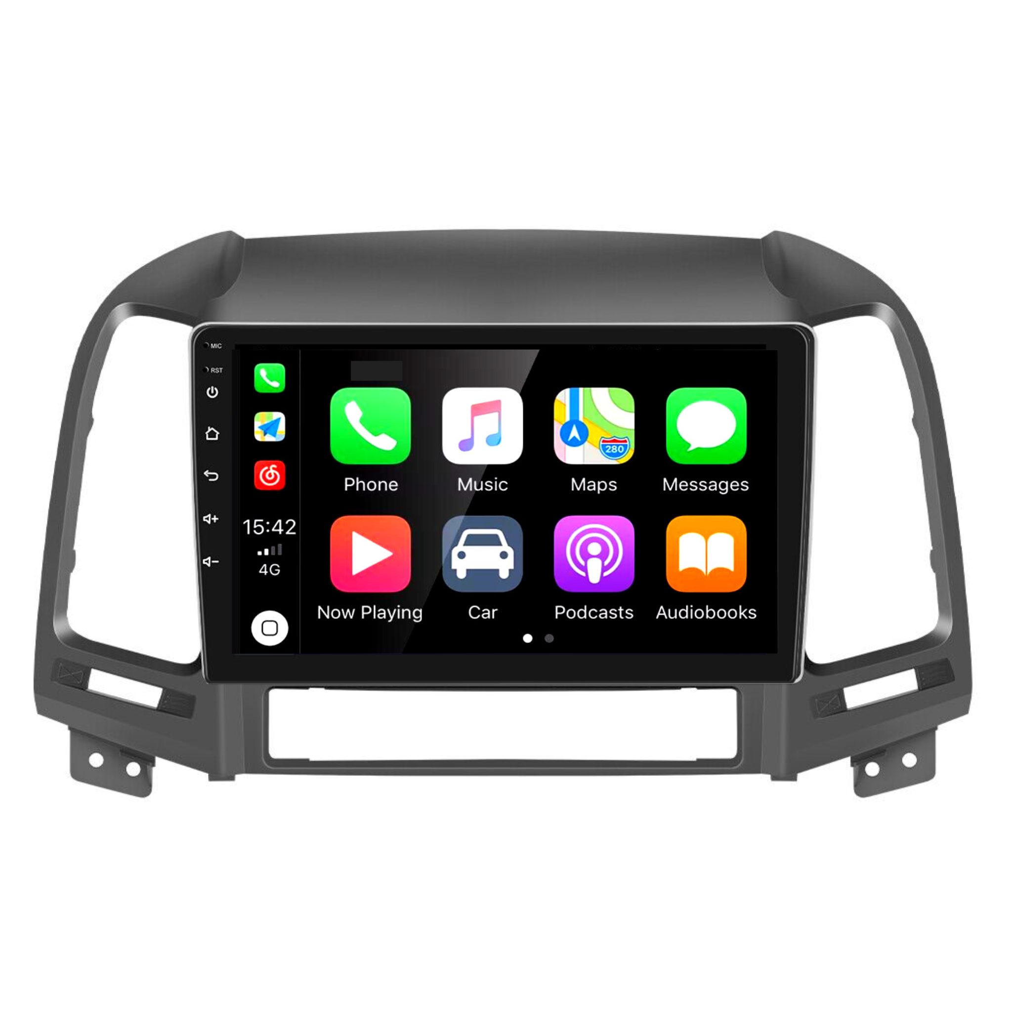 Hyundai Santa Fe 2006-2008 | Apple CarPlay & Android Auto Head Unit Upgrade Kit