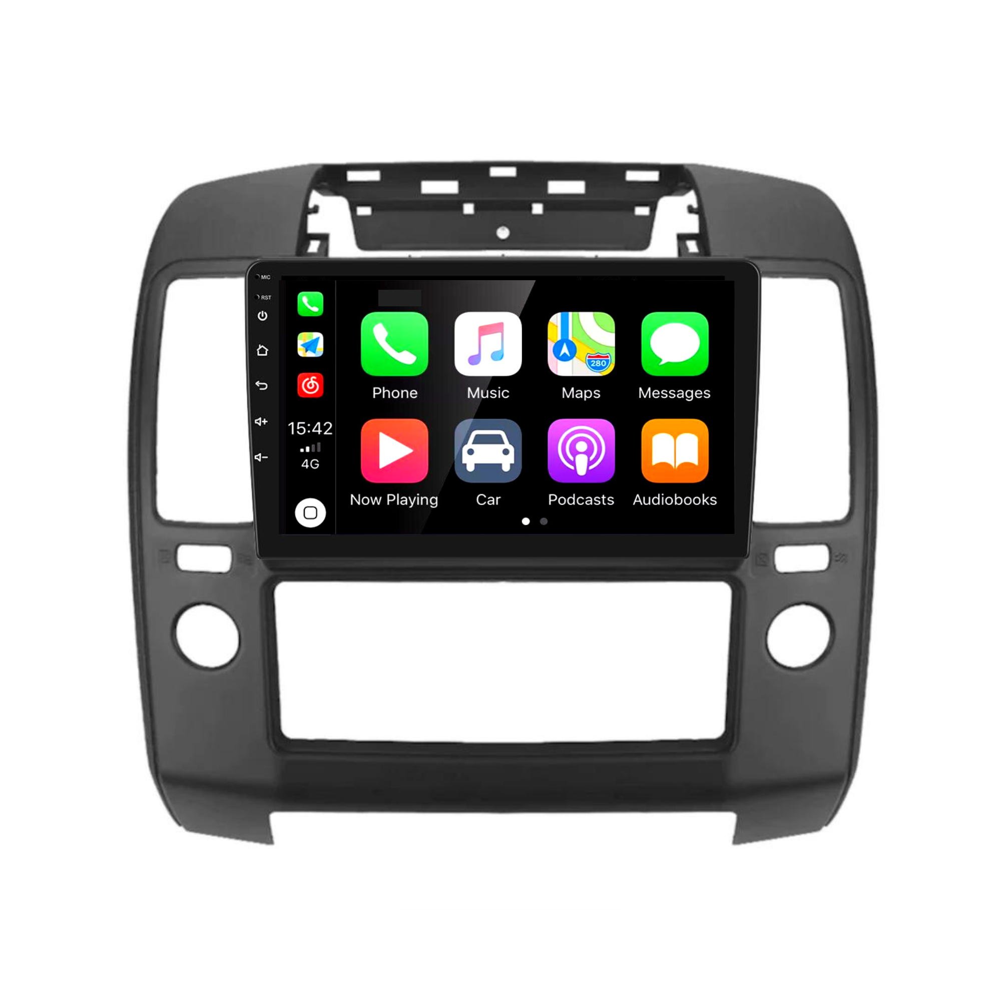 Nissan Navara D40 (Thai Model Only) 2006-2014 Apple CarPlay and Android Auto Plug and Plug Head Unit Upgrade Kit