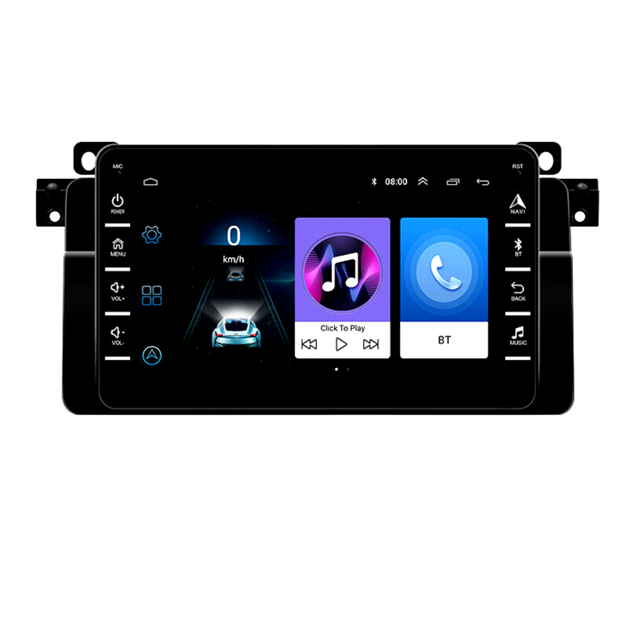 Bmw e46 1998-2004 Apple CarPlay and Android Auto Plug and Plug Head Unit Upgrade Kit