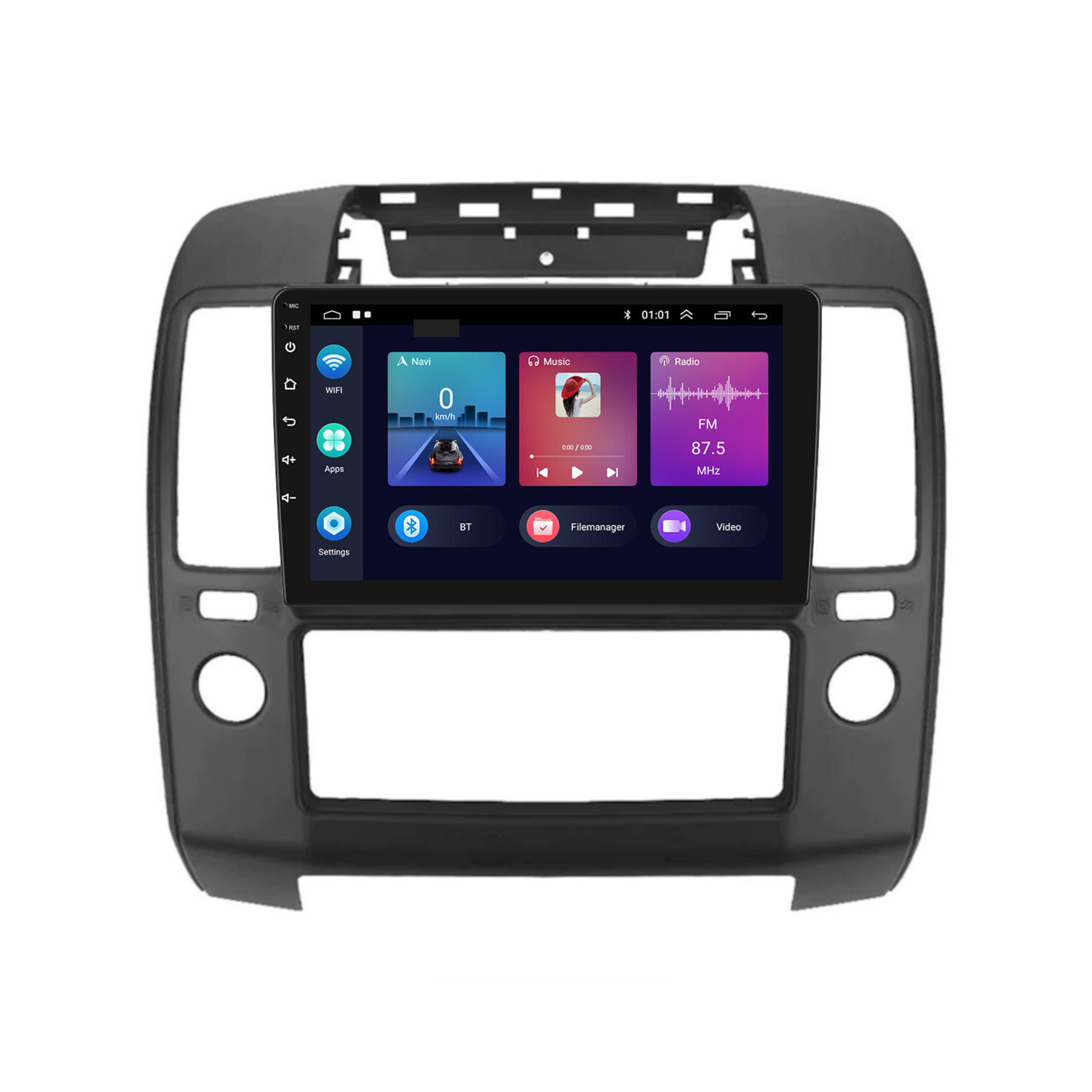 Nissan Navara D40 2006-2014 Apple CarPlay & Android Auto Head Unit Upgrade Kit | Thai Model Only (See Photo)