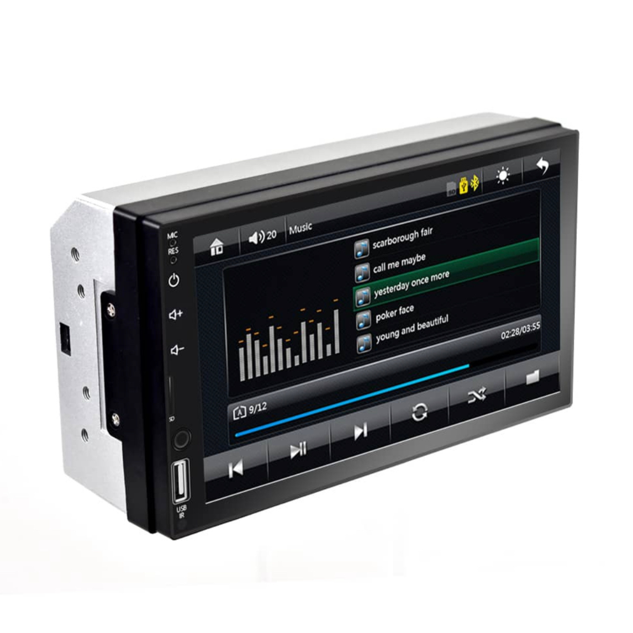 Apple CarPlay & Android Auto 7” Touchscreen Head Unit Q3161