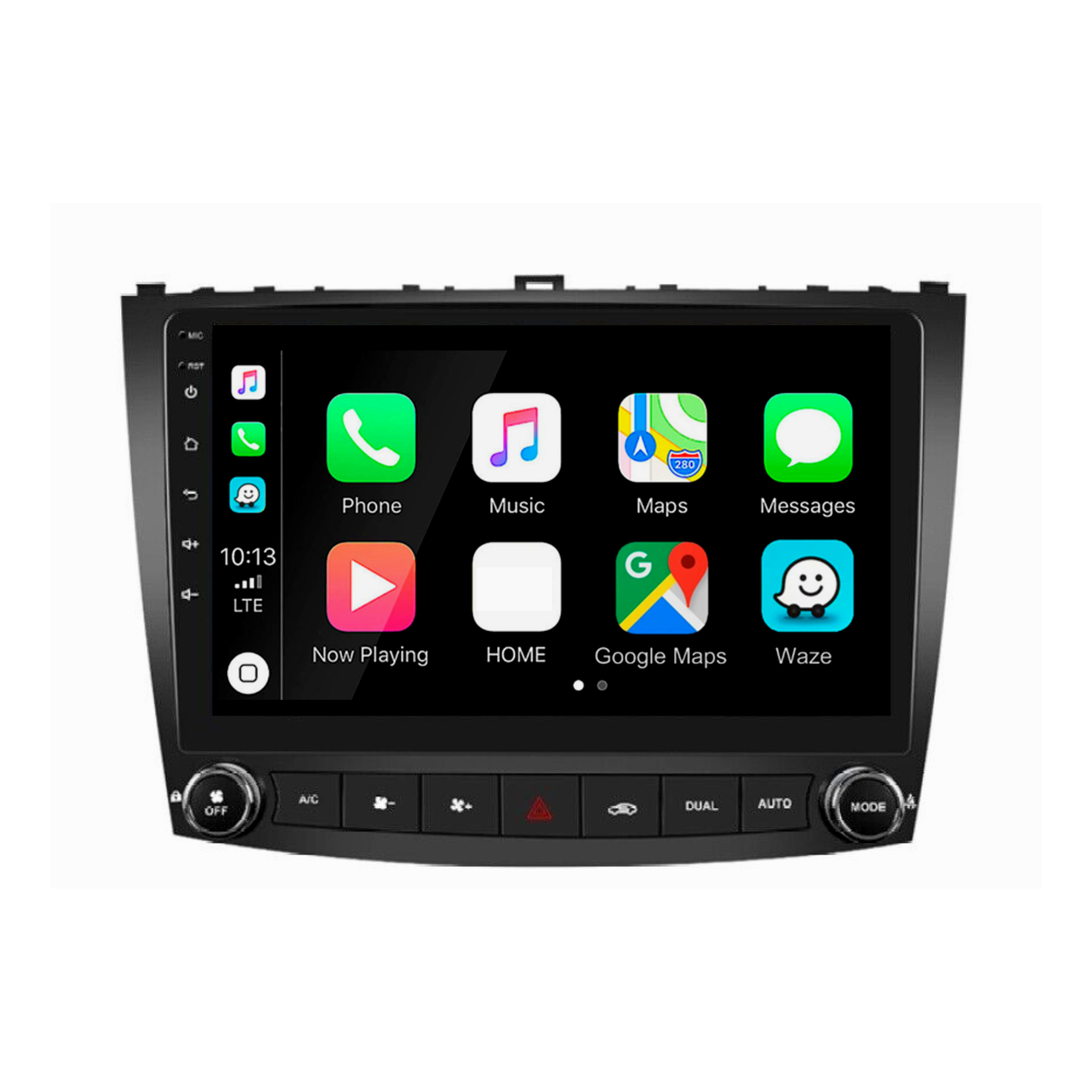 Lexus IS250 & IS350 - 2005-2010 Apple CarPlay and Android Auto Plug and Plug Head Unit Upgrade Kit