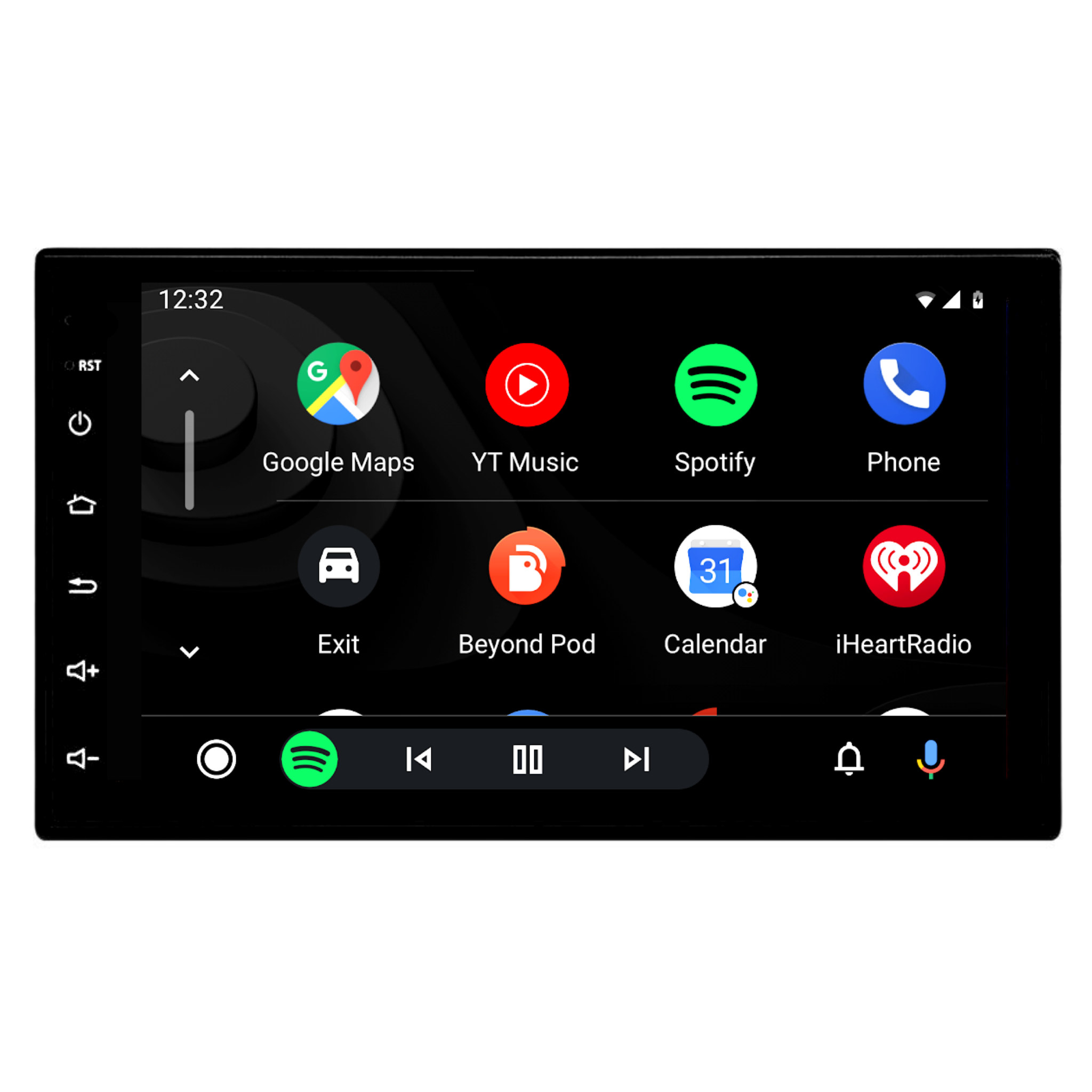 Wireless Apple CarPlay & Android Auto 7” Touchscreen Head Unit w/ GPS & WIFI