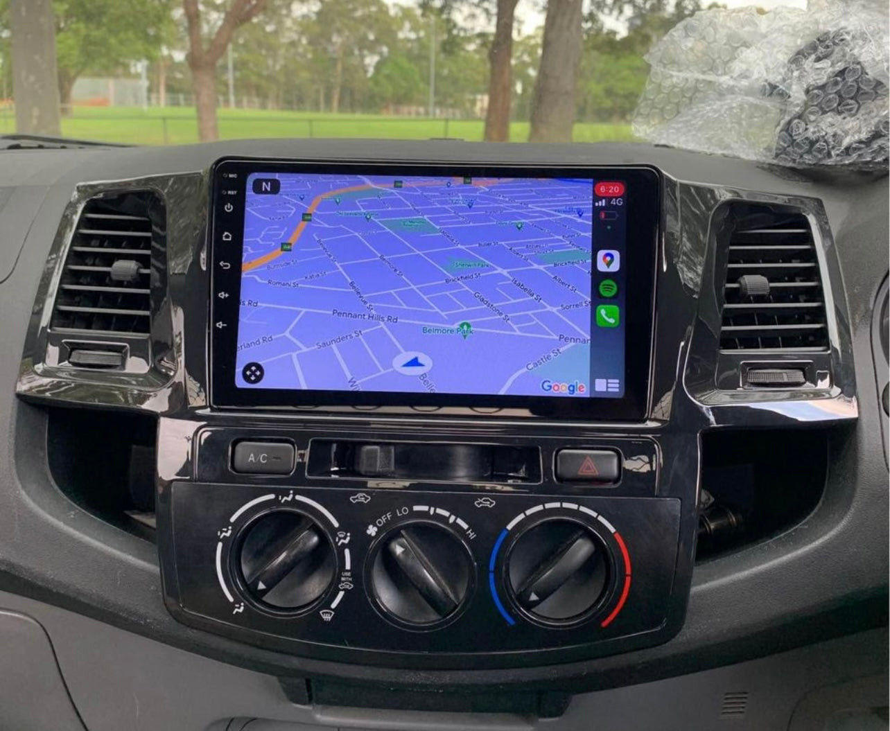 Toyota Hilux N70 2006-2015 | Apple CarPlay & Android Auto Head Unit Upgrade Kit