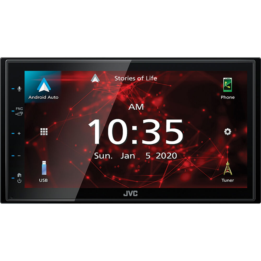 JVC KW-M560BT Apple Carplay & Android Auto Head Unit