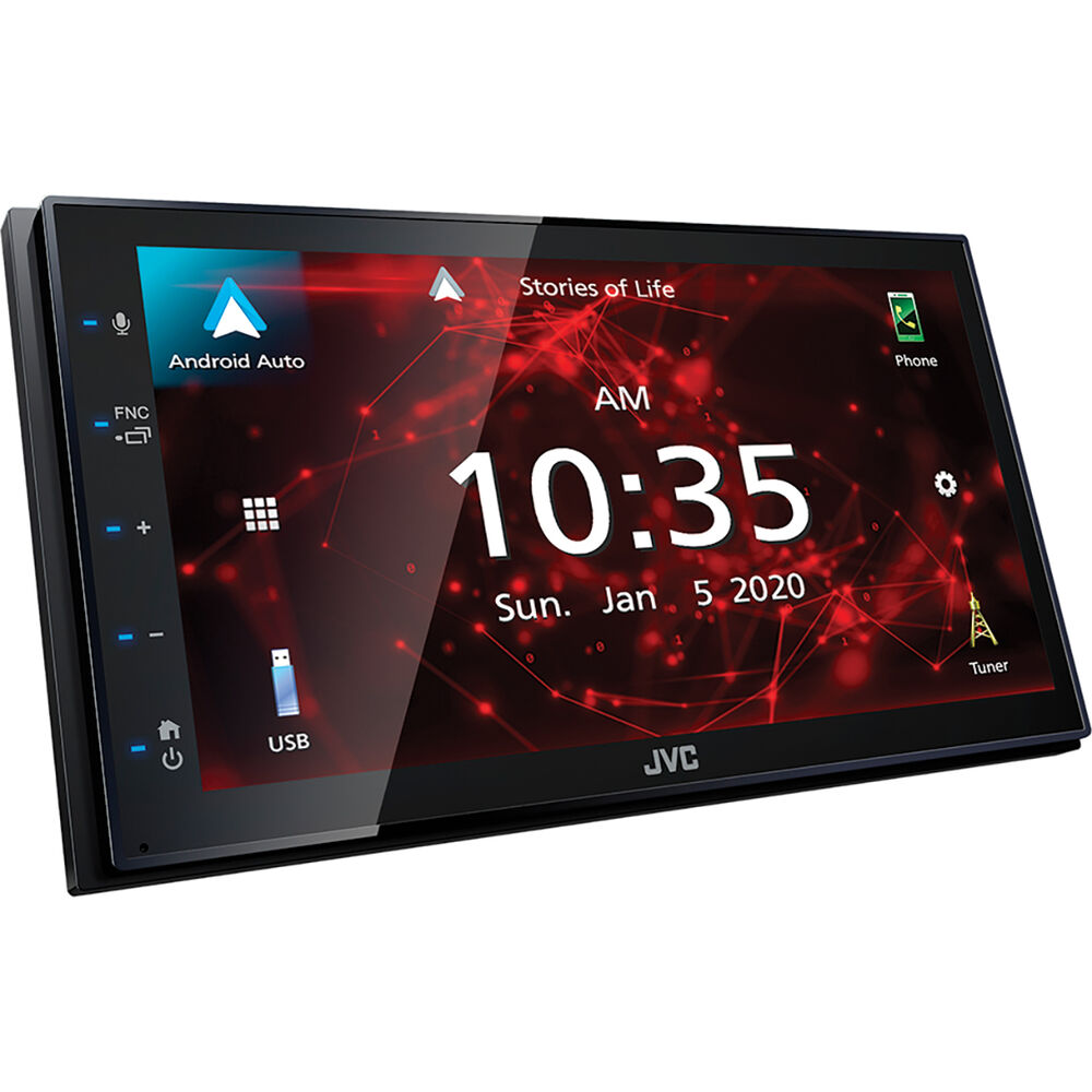 JVC KW-M560BT Apple Carplay & Android Auto Head Unit