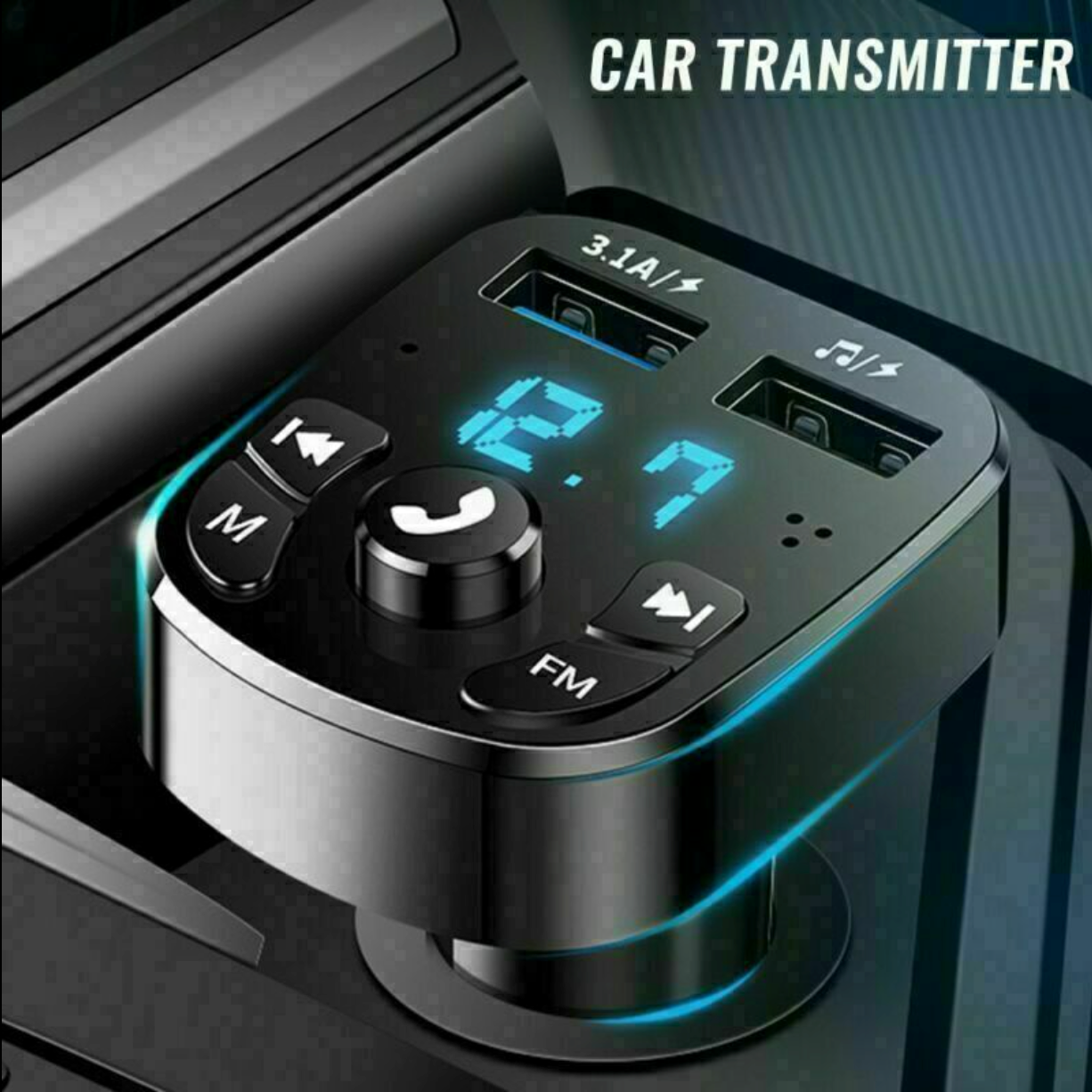 Wireless Bluetooth FM Transmitter