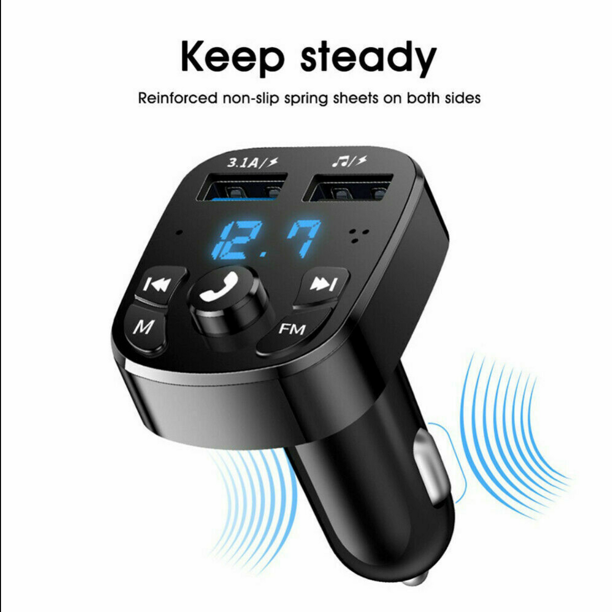 Wireless Bluetooth FM Transmitter