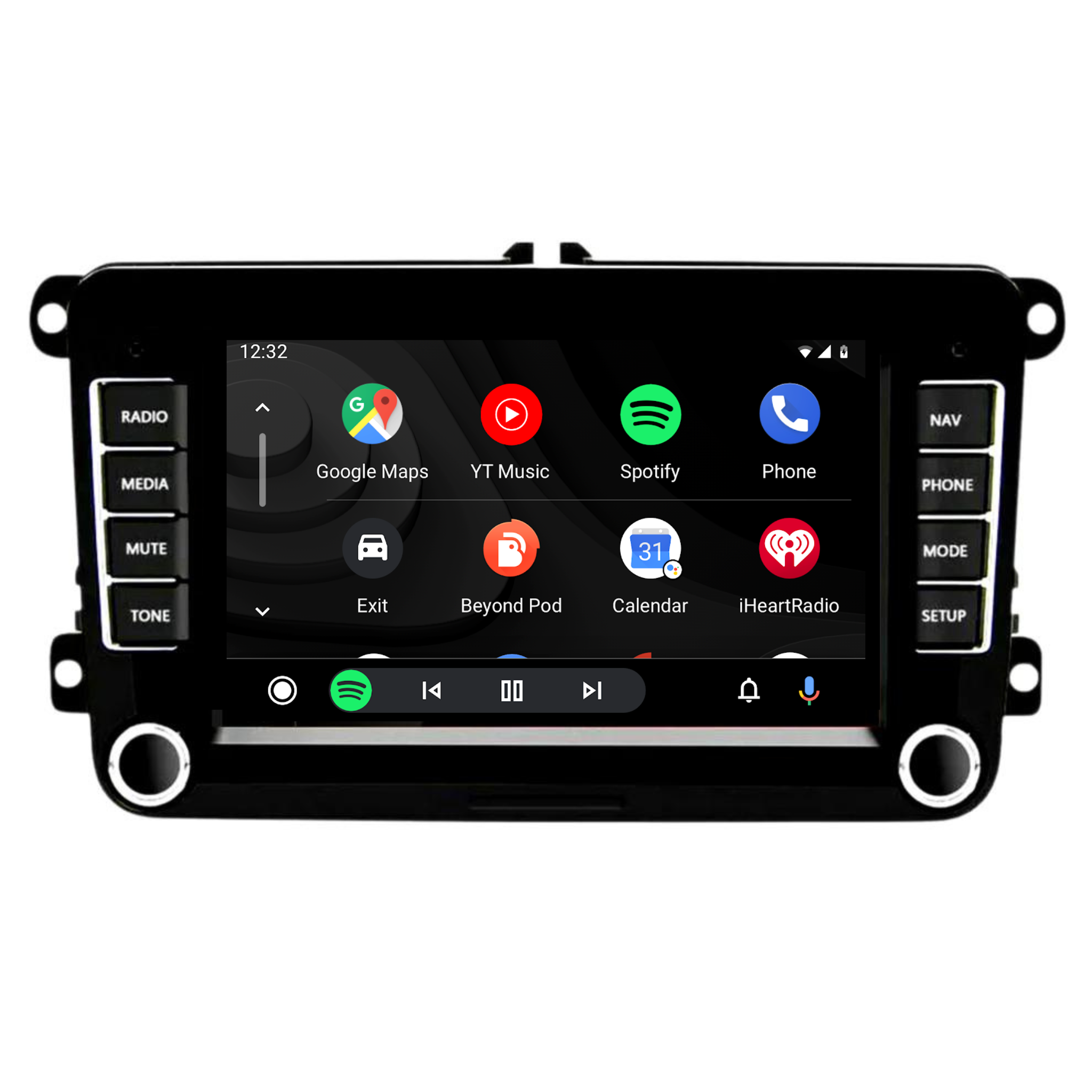 Volkswagen (Various Models) Apple CarPlay and Android Auto Plug and Plug Head Unit Upgrade Kit