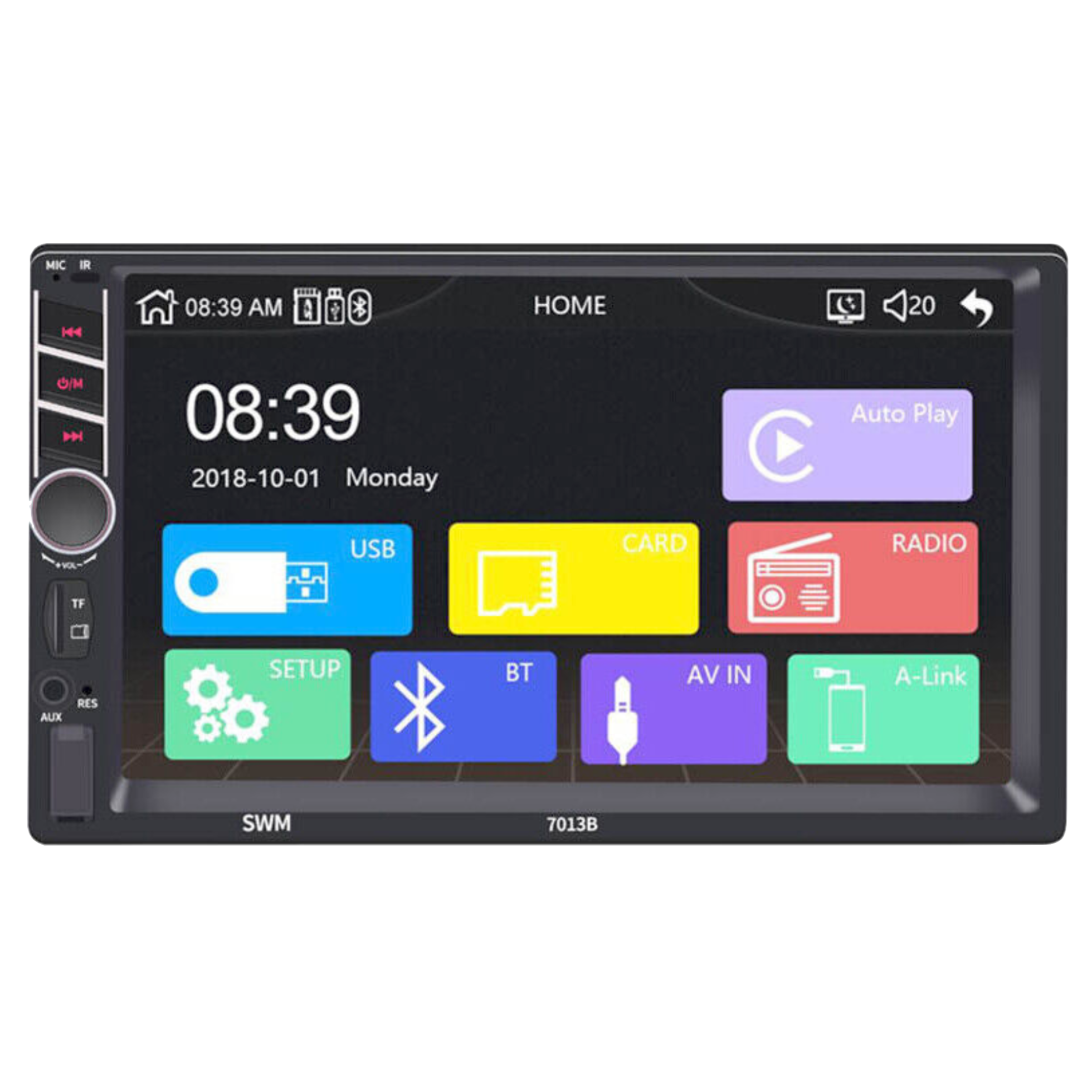 WinCe Apple CarPlay & Android Auto 7” Touchscreen Head Unit q3203