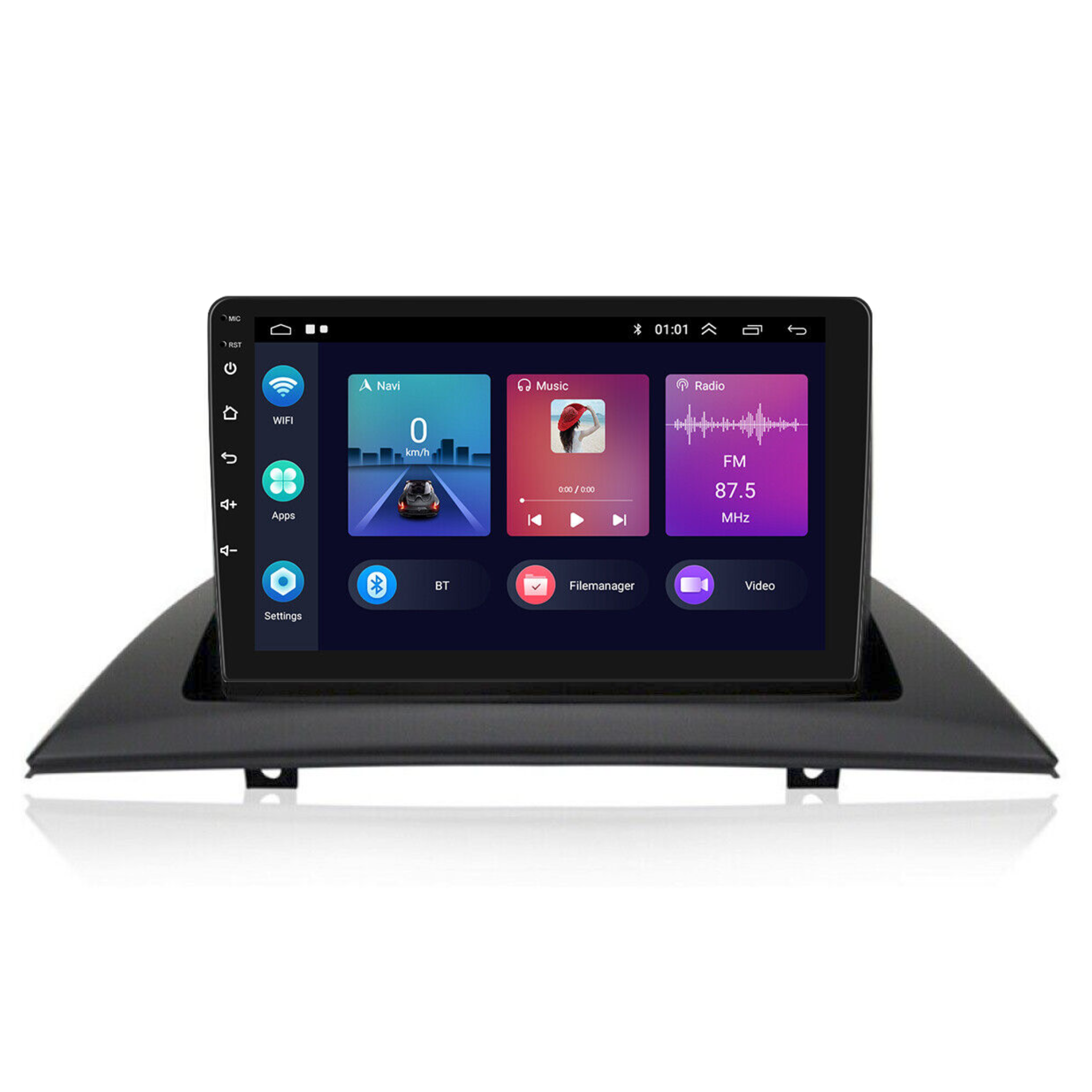 BMW X3 (e86) 2004-2012 Apple CarPlay and Android Auto Plug and Plug Head Unit Upgrade Kit