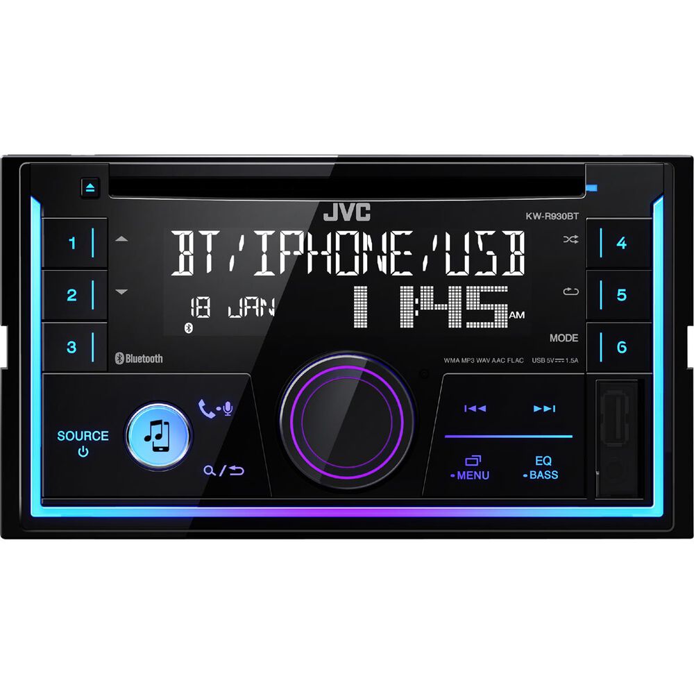 JVC KW-R930BT Double DIN Head Unit