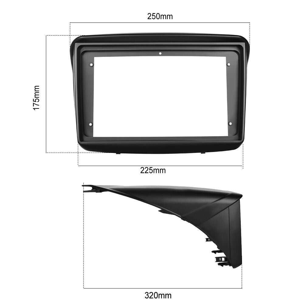 Mitsubishi MN ML Triton / L200 2006-2015 Apple CarPlay and Android Auto Plug and Plug Head Unit Upgrade Kit