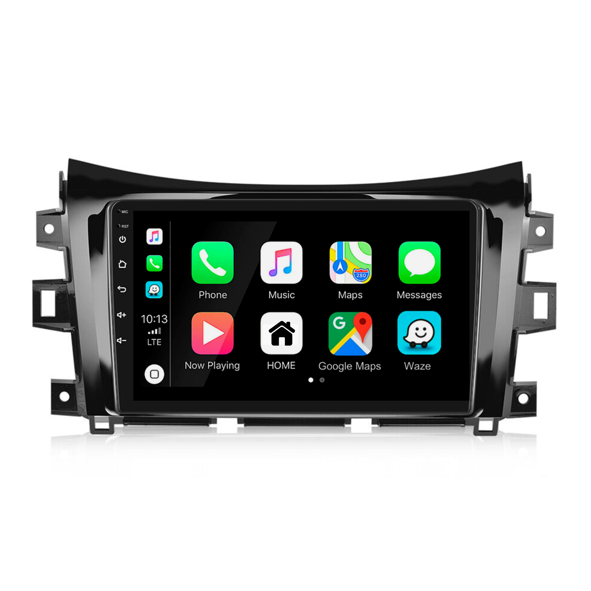 Nissan Navara 2015-2022 NP300 Apple CarPlay and Android Auto Plug and Plug Head Unit Upgrade Kit