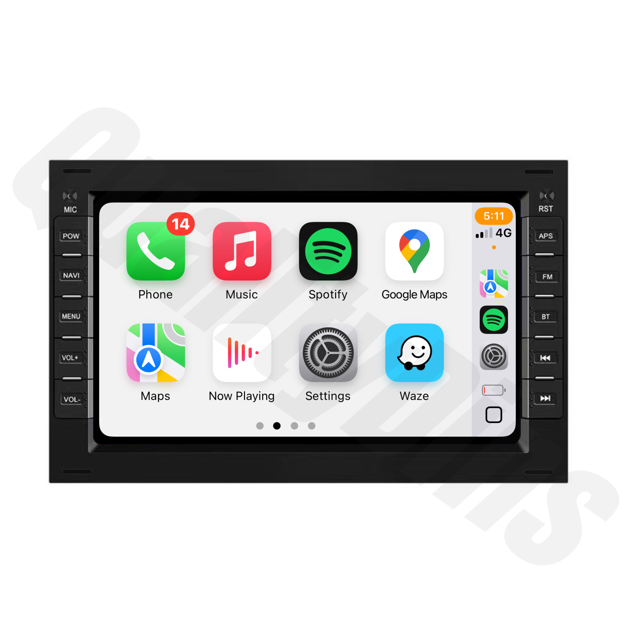 Volkswagen Polo 2006-2009 | Apple CarPlay & Android Auto Head Unit Upgrade Kit