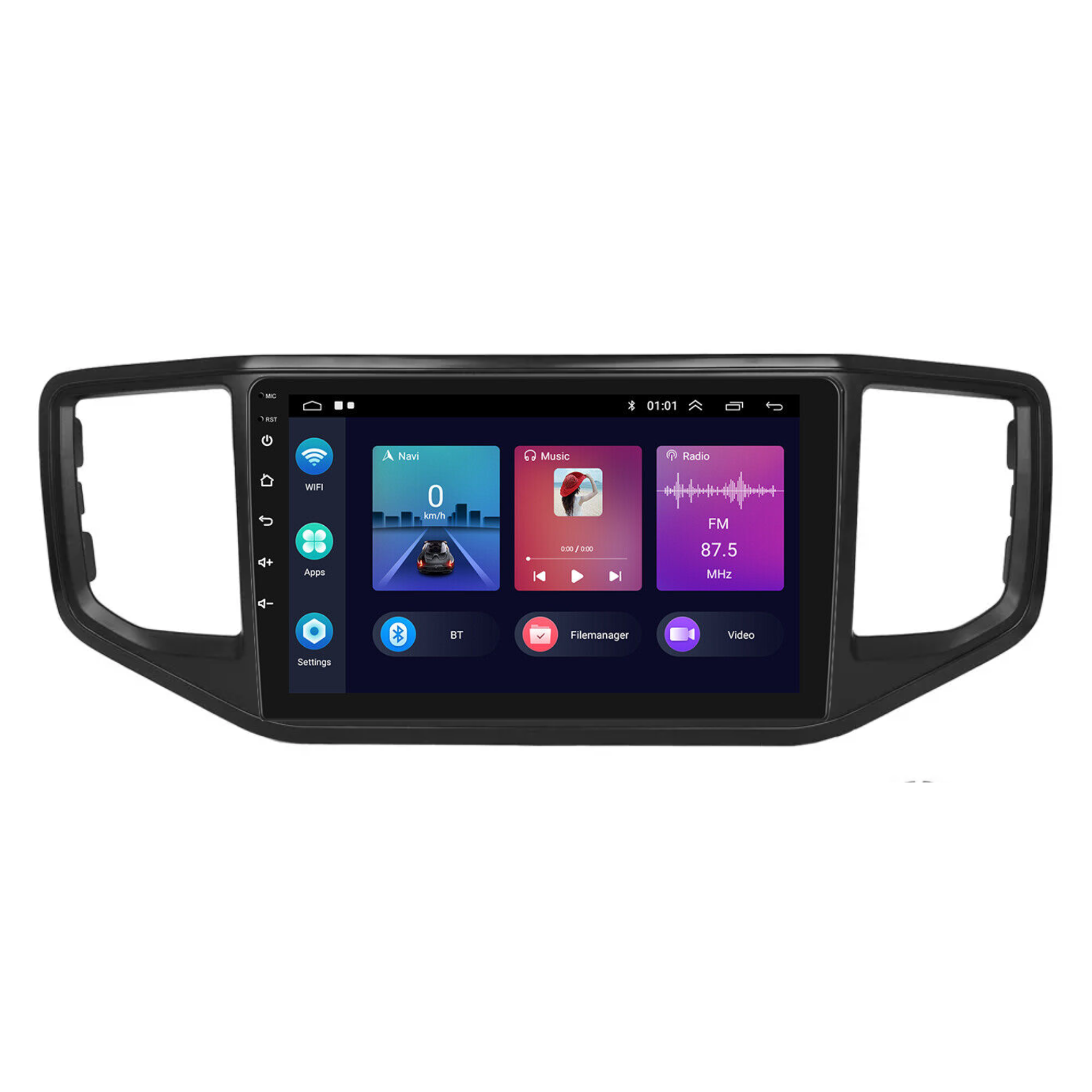 VOLKSWAGEN AMAROK 2017-2020 Apple CarPlay and Android Auto Plug and Plug Head Unit Upgrade Kit