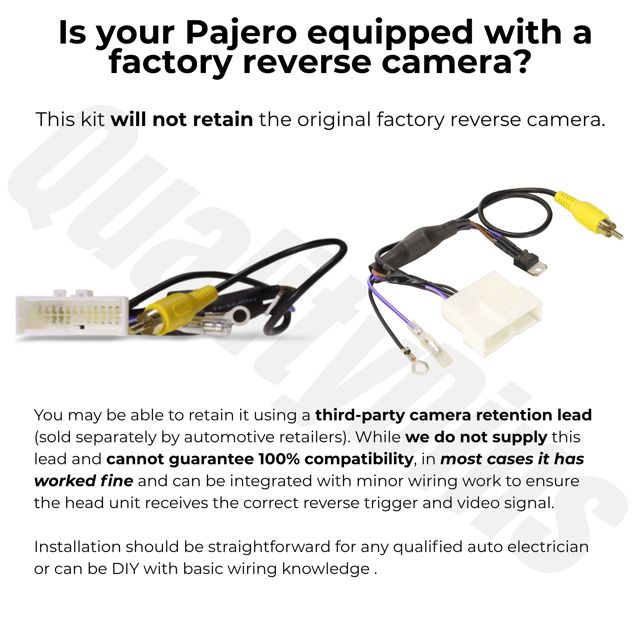 Mitsubishi Pajero 2006-2019 | Apple CarPlay & Android Auto Head Unit Upgrade Kit