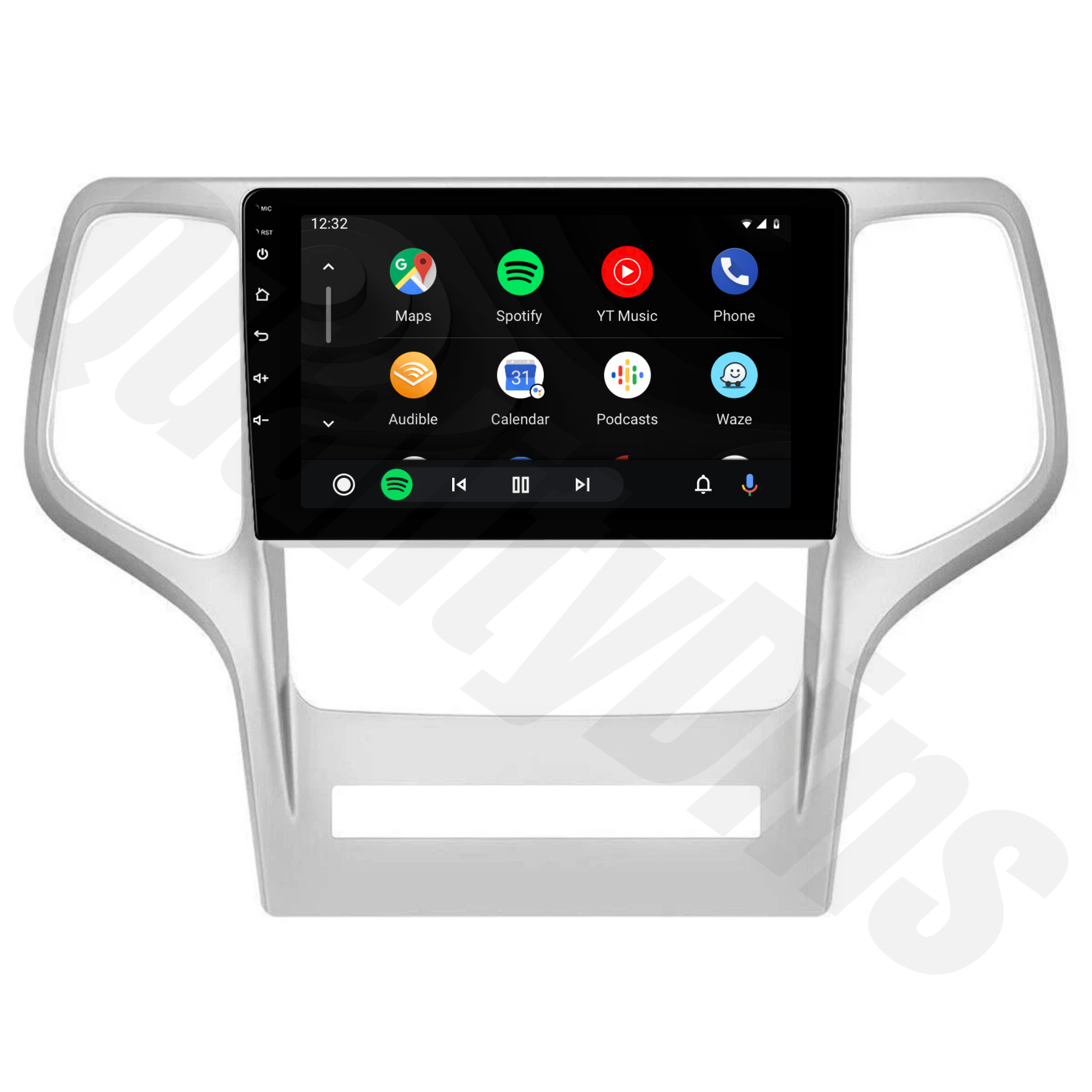 Jeep Grand Cherokee (WK Series) 2011-2013  | Apple CarPlay & Android Auto Head Unit Upgrade Kit