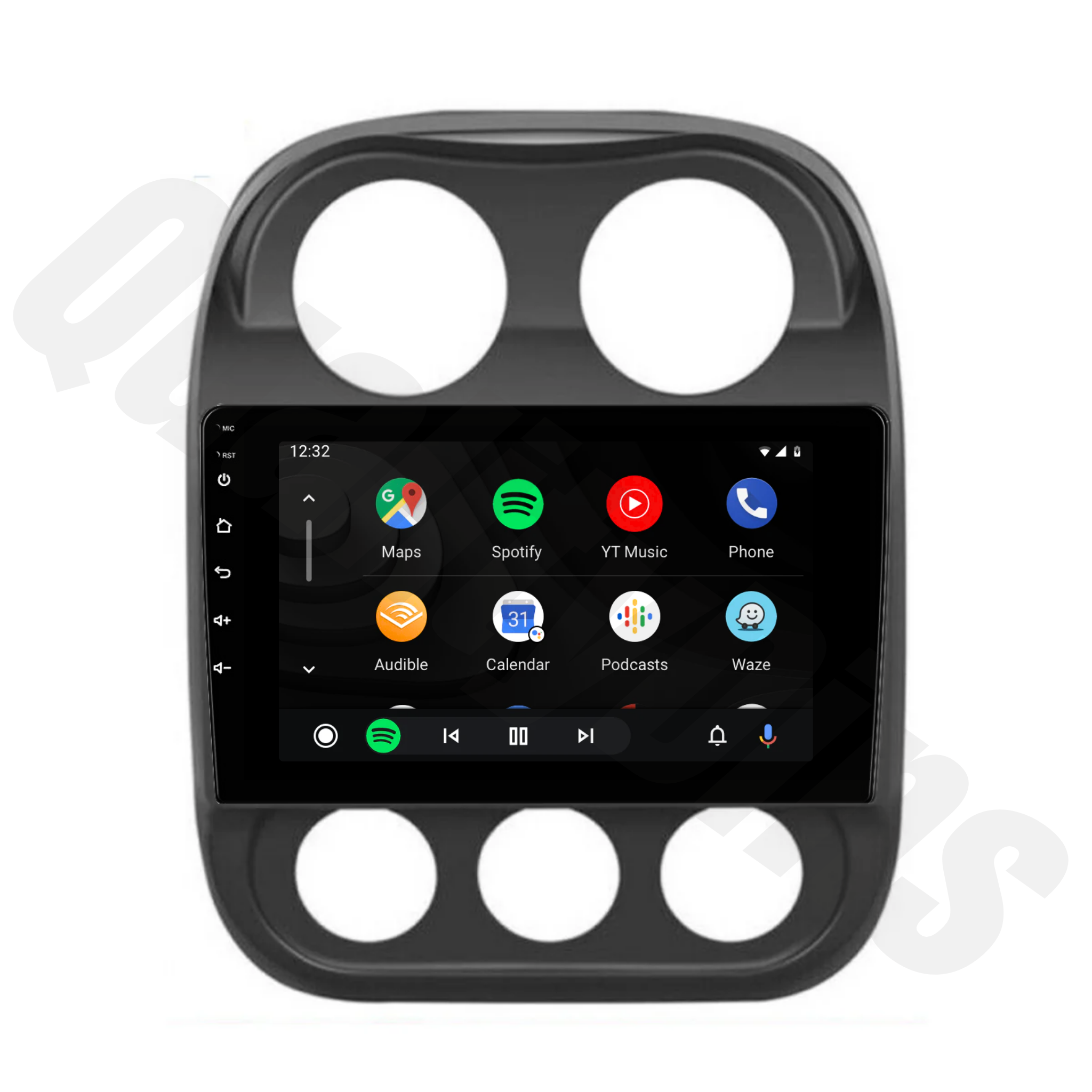 Jeep Patriot & Compass 2009-2016 - Apple CarPlay and Android Auto Plug and Plug Head Unit Upgrade Kit