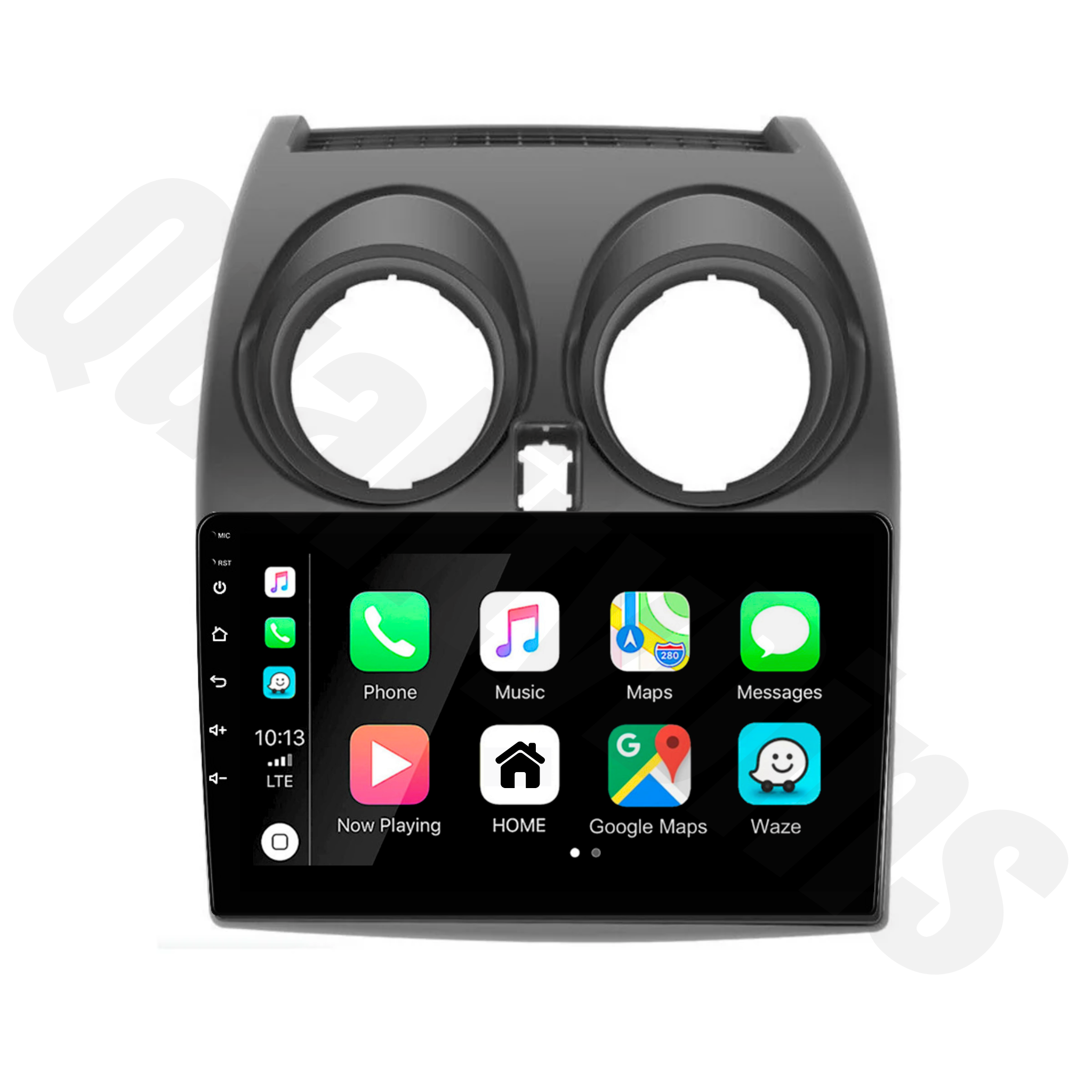 Nissan Dualis 2007-2013 Apple CarPlay and Android Auto Plug and Plug Head Unit Upgrade Kit