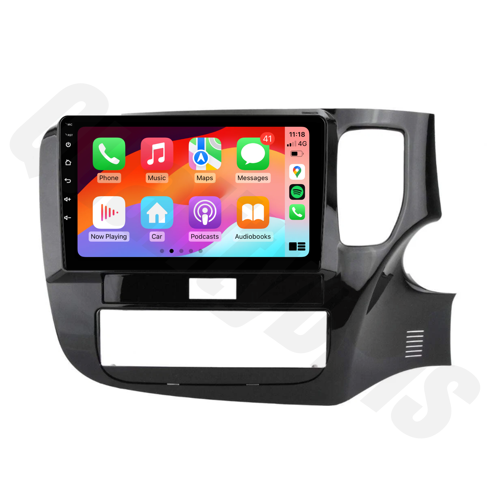 Mitsubishi Outlander 2012-2019 (ZJ, ZK) | Apple CarPlay & Android Auto Head Unit Upgrade Kit