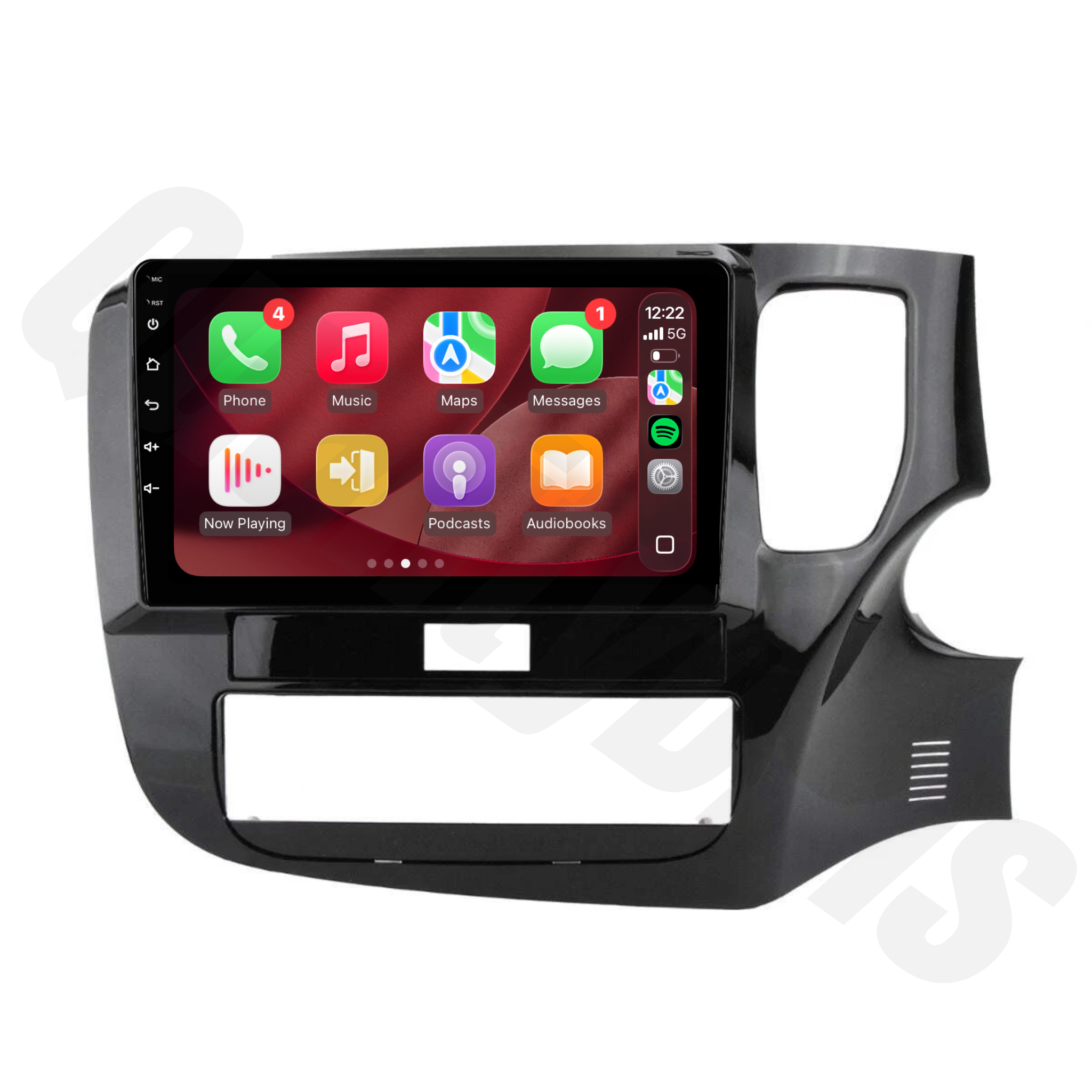 Mitsubishi Outlander 2012-2019 (ZJ, ZK) | Apple CarPlay & Android Auto Head Unit Upgrade Kit