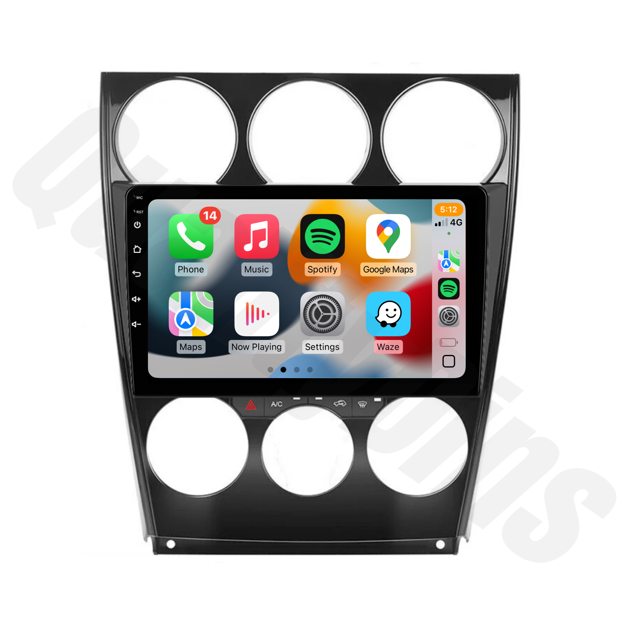 Mazda 6 2002-2008 (GG, GY) | Apple CarPlay & Android Auto Head Unit Upgrade Kit