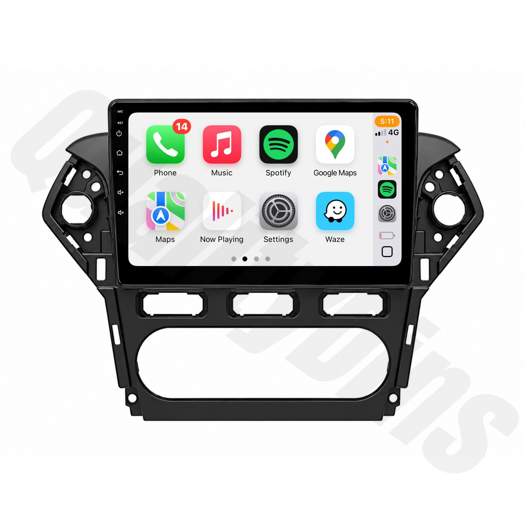 Ford Mondeo 2007-2014 (MA/MB/MC) | Apple CarPlay & Android Auto Head Unit Upgrade Kit