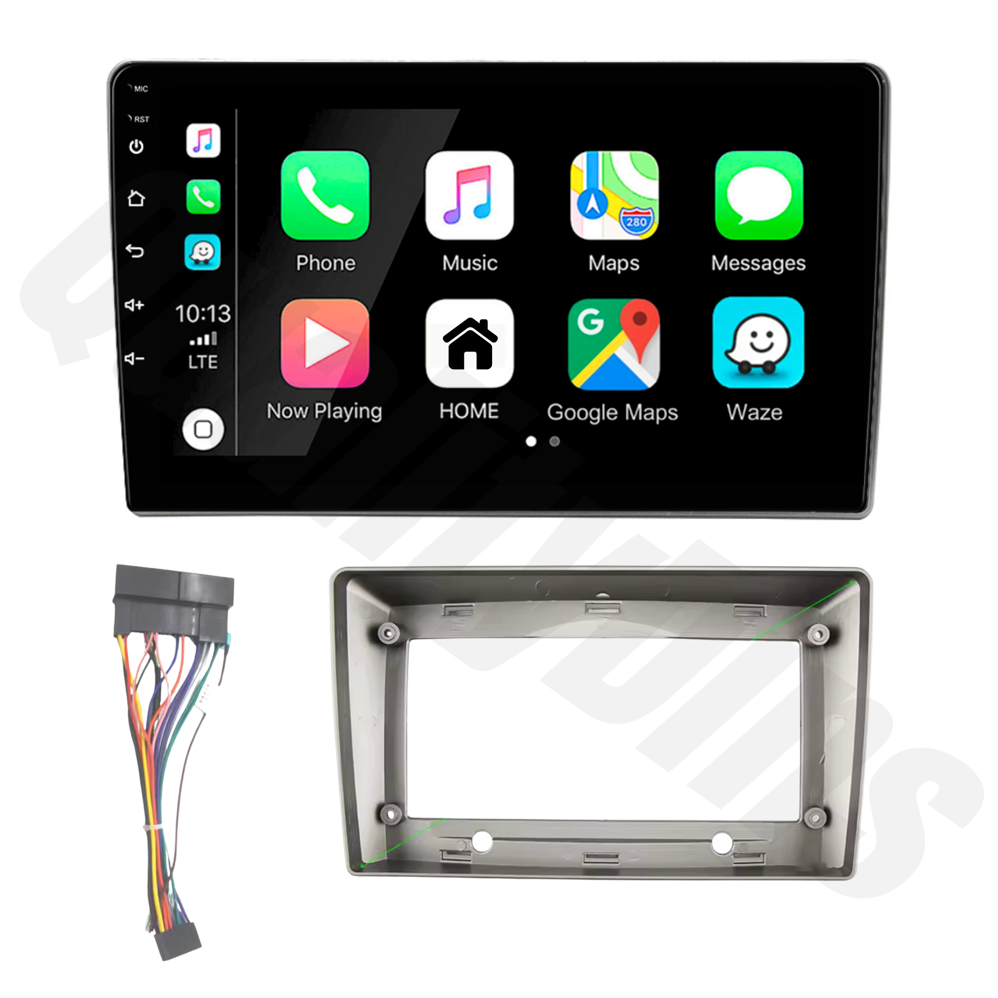 Hyundai iLoad (Auto A/C) / iMax / H1 / Starex / Staria 2008-2015 | Apple CarPlay & Android Auto Head Unit Upgrade Kit | (With Headunit Mounting Frame)