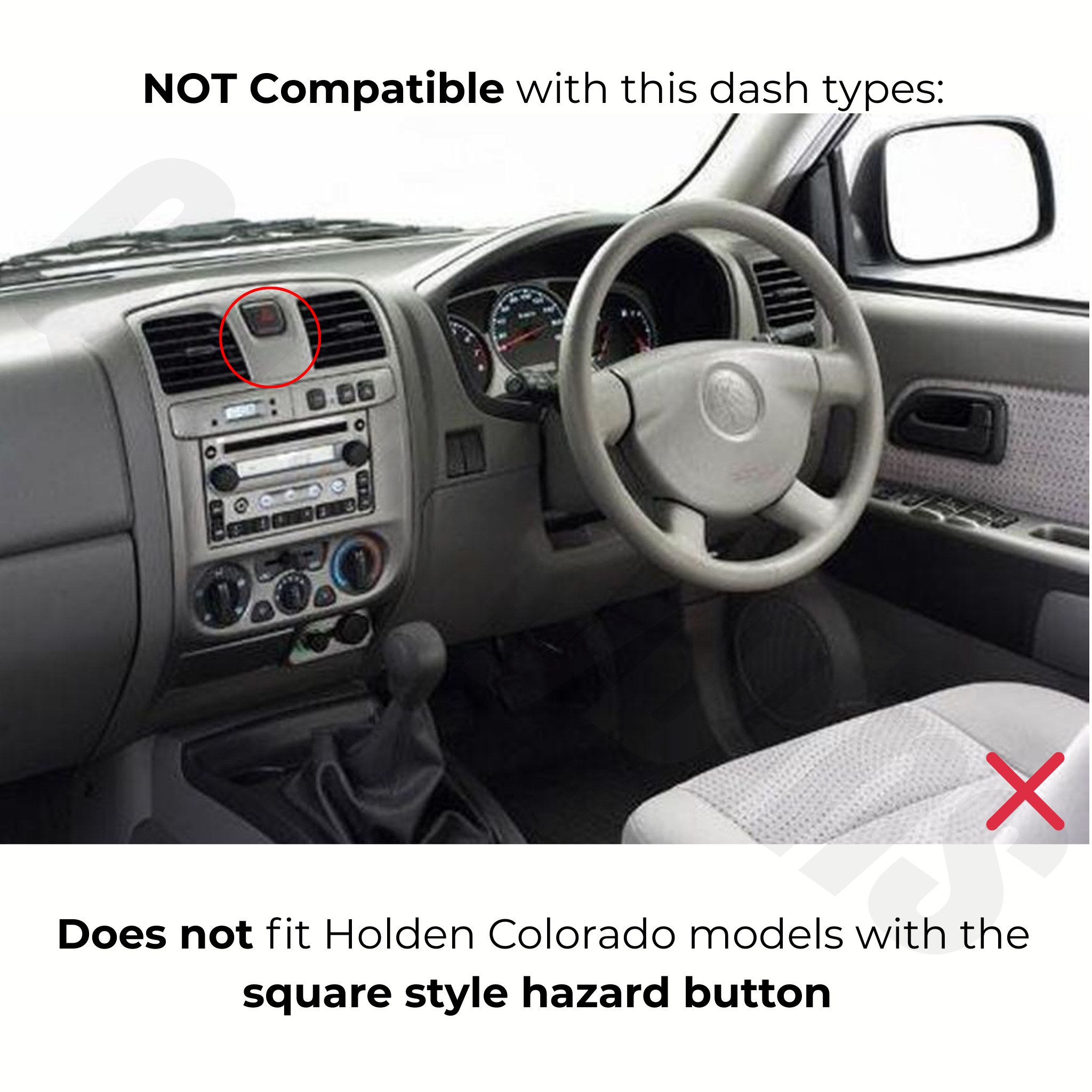 Holden Colorado 2008-2012 | Apple CarPlay & Android Auto Head Unit Upgrade Kit