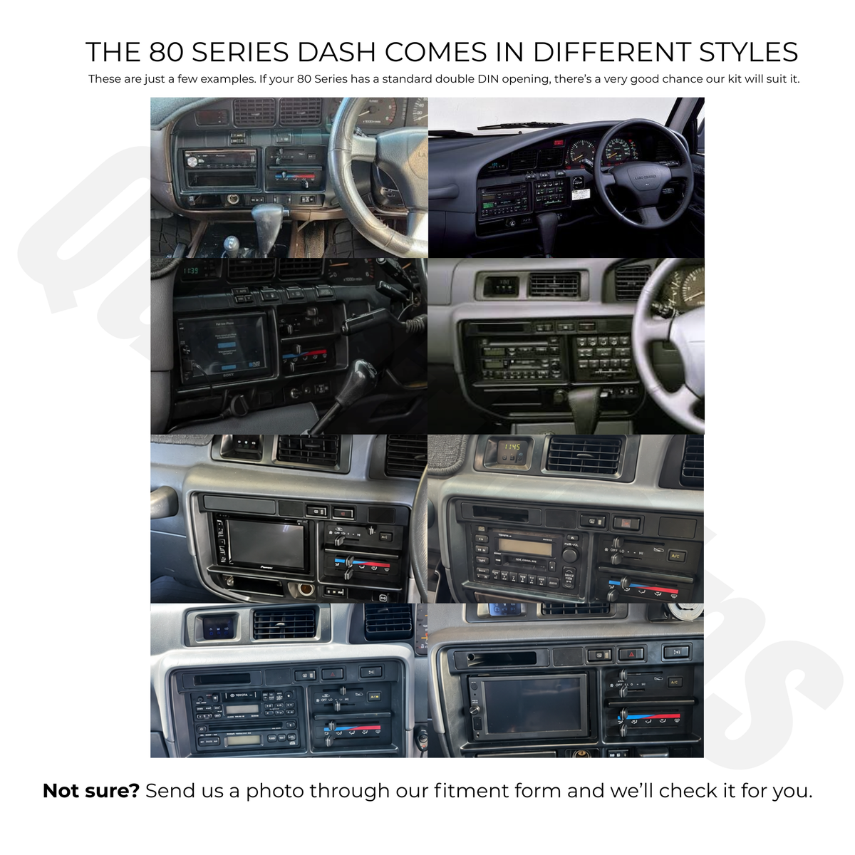 Toyota LandCruiser 80 Series 1990-1997 | Apple CarPlay & Android Auto Head Unit Upgrade Kit