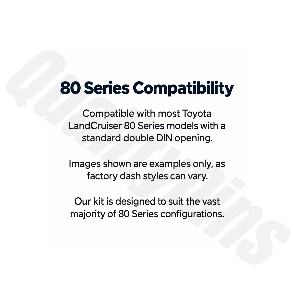Toyota LandCruiser 80 Series 1990-1997 | Apple CarPlay & Android Auto Head Unit Upgrade Kit