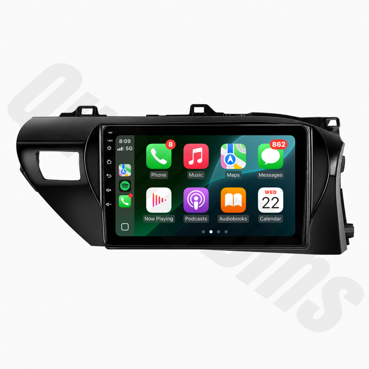 Toyota Hilux N80 2015-2020 | Apple CarPlay & Android Auto Head Unit Upgrade Kit