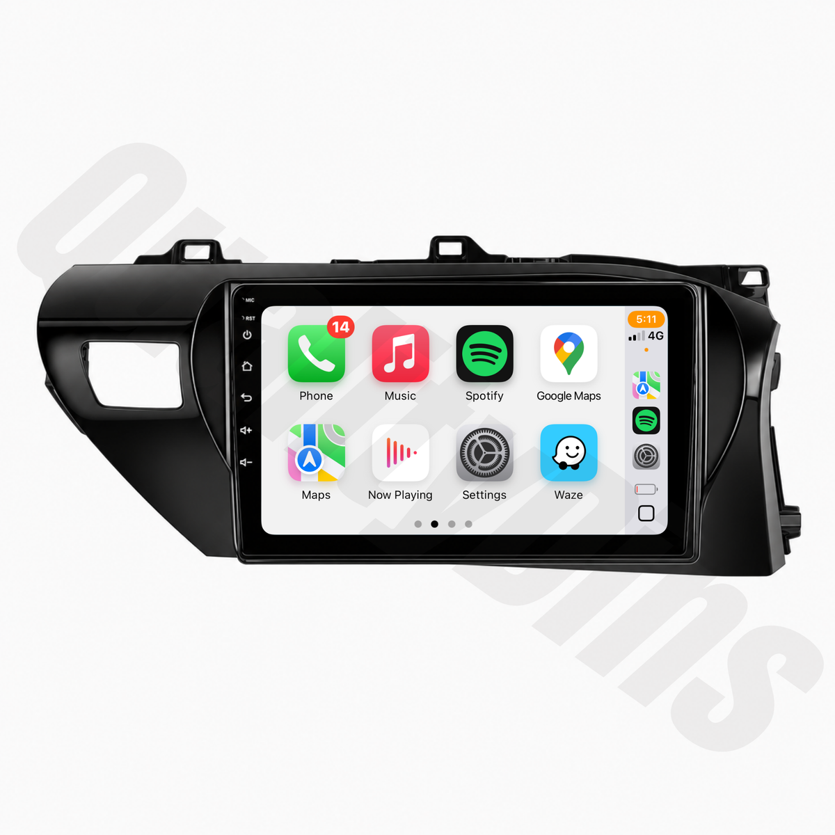 Toyota Hilux N80 2015-2020 | Apple CarPlay & Android Auto Head Unit Upgrade Kit